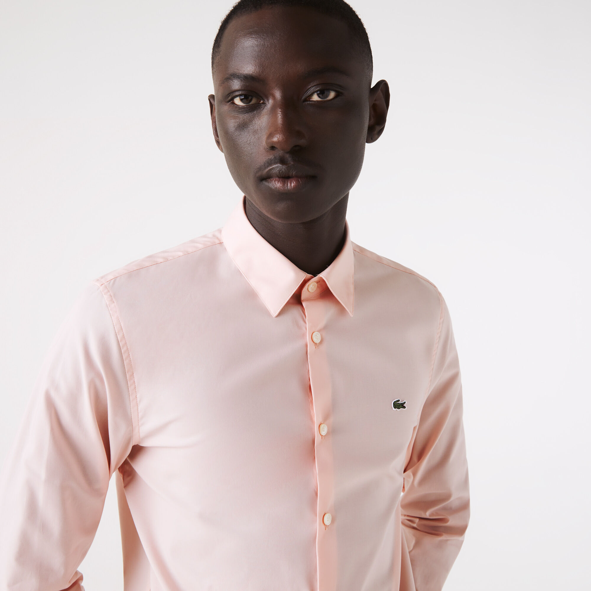 Men s Slim Fit Stretch Cotton Poplin Shirt