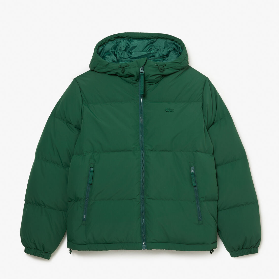 Men's Lacoste Quilted Water-Repellent Short Jacket Men's Lacoste Quilted Water-Repellent Short Jacket