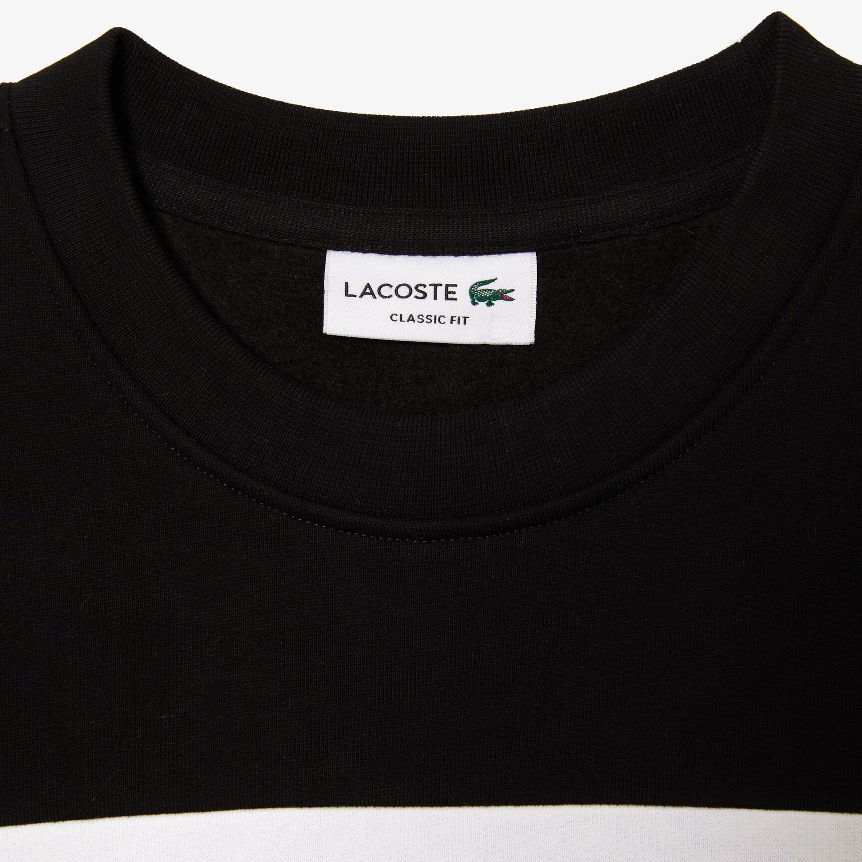 Men’s Lacoste Branded Color-Block Sweatshirt