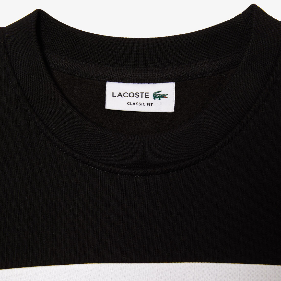 Men’s Lacoste Branded Color-Block Sweatshirt Men’s Lacoste Branded Color-Block Sweatshirt
