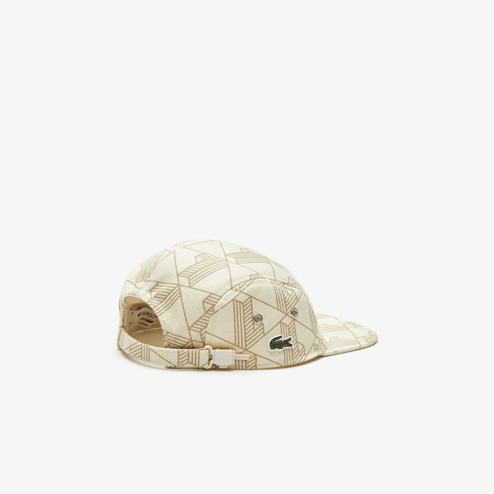 Unisex Lacoste Monogram Print Cotton Twill Cap Unisex Lacoste Monogram Print Cotton Twill Cap