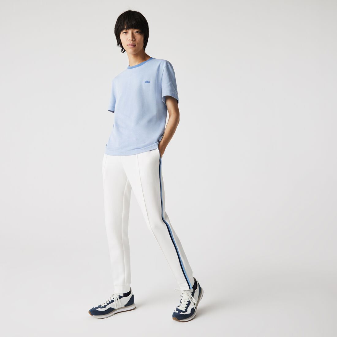 Men’s Crew Neck Textured Cotton T-shirt Men’s Crew Neck Textured Cotton T-shirt