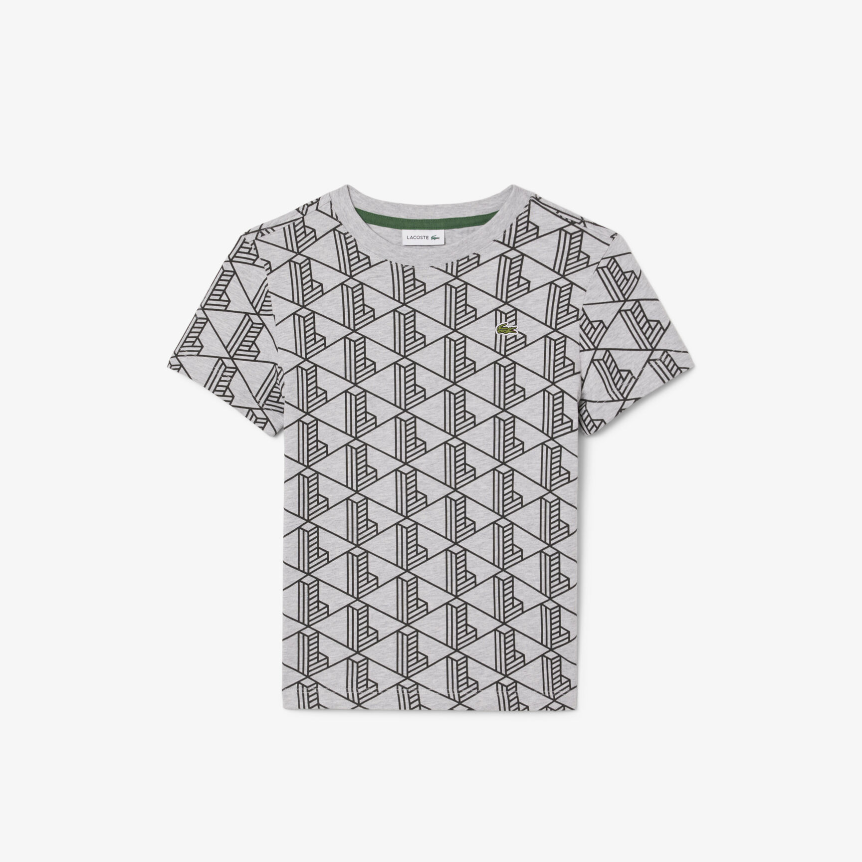 Monogram Print Cotton T-shirt