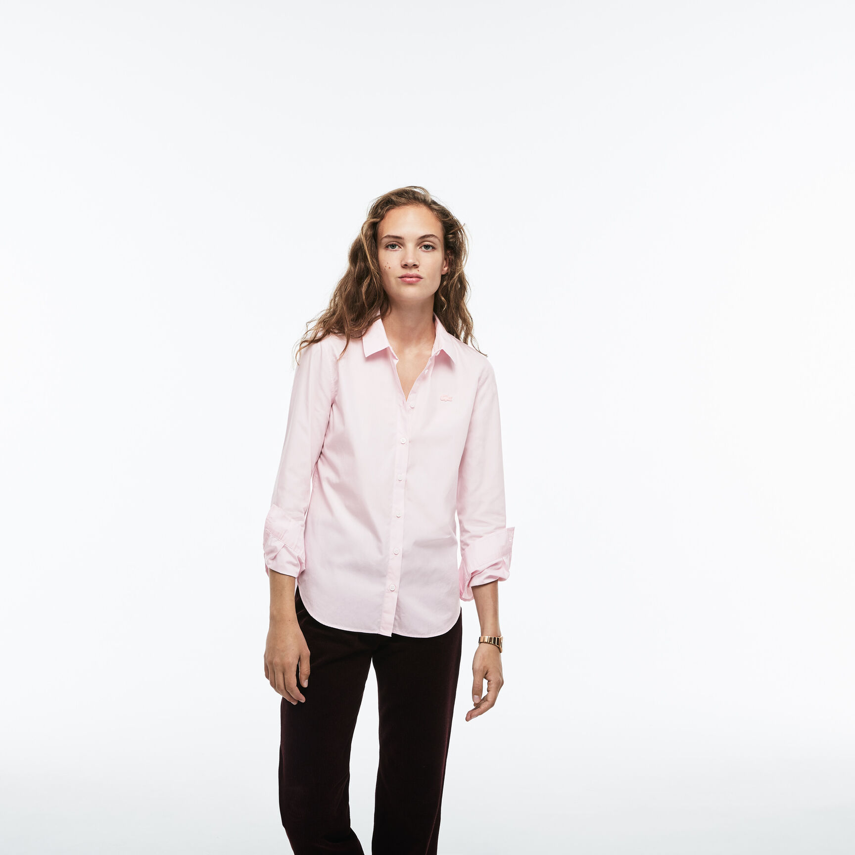 Women's Regular Fit Cotton Poplin Shirt