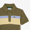lacoste colour block pique polo shirt