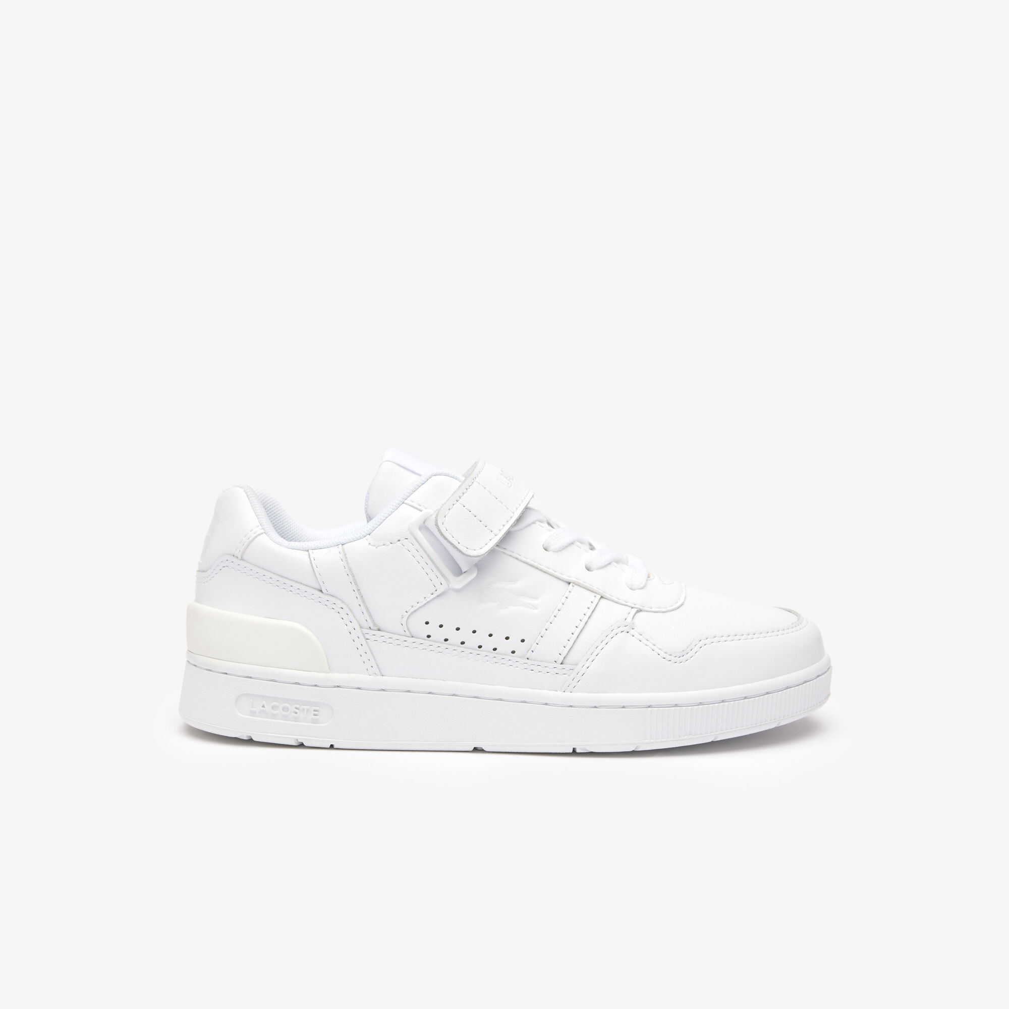 Leather velcro trainers top