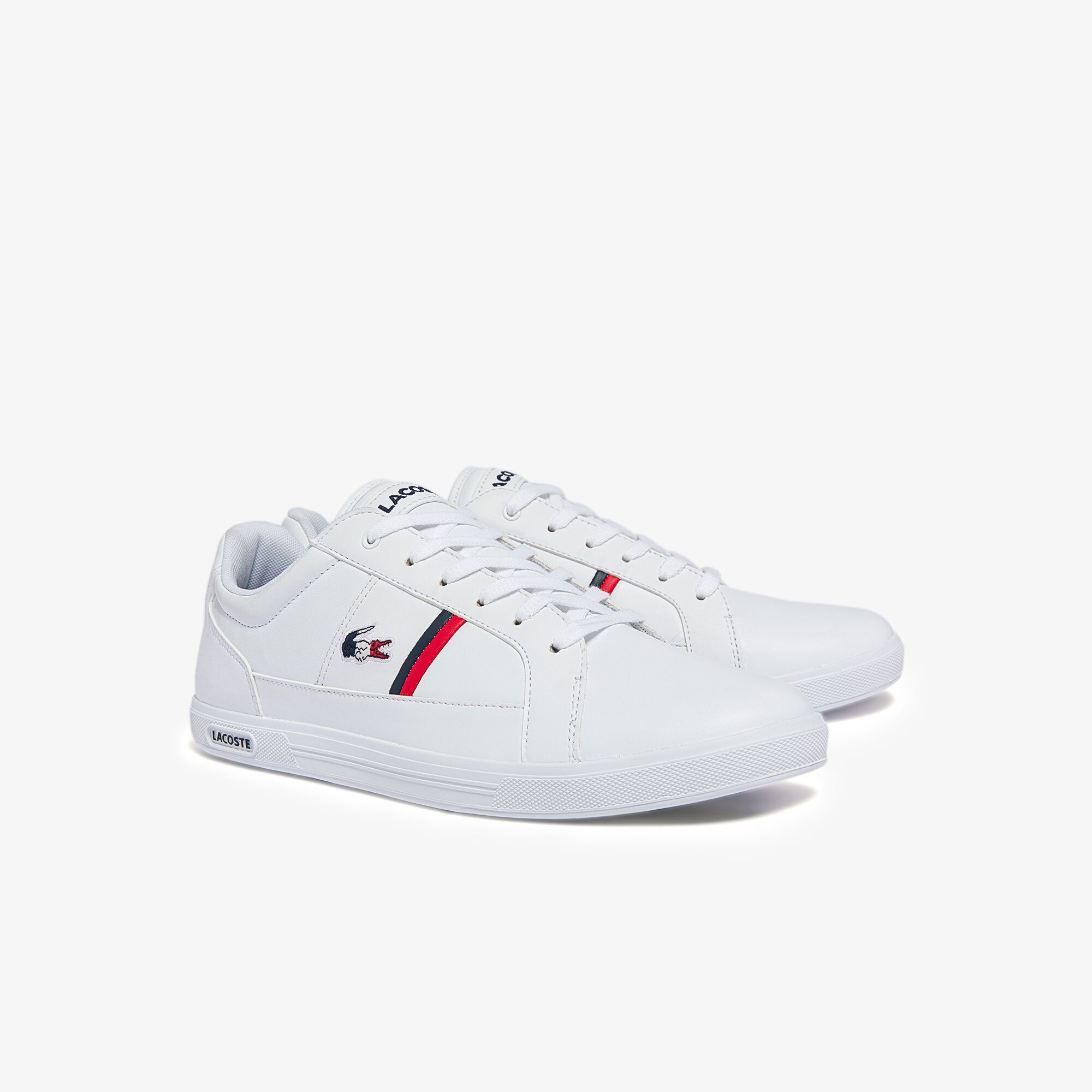 Men's Europa Tricolore Leather and Synthetic Sneakers Men's Europa Tricolore Leather and Synthetic Sneakers