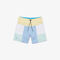 lacoste men s colourblock recycled cloth long swimming trunks