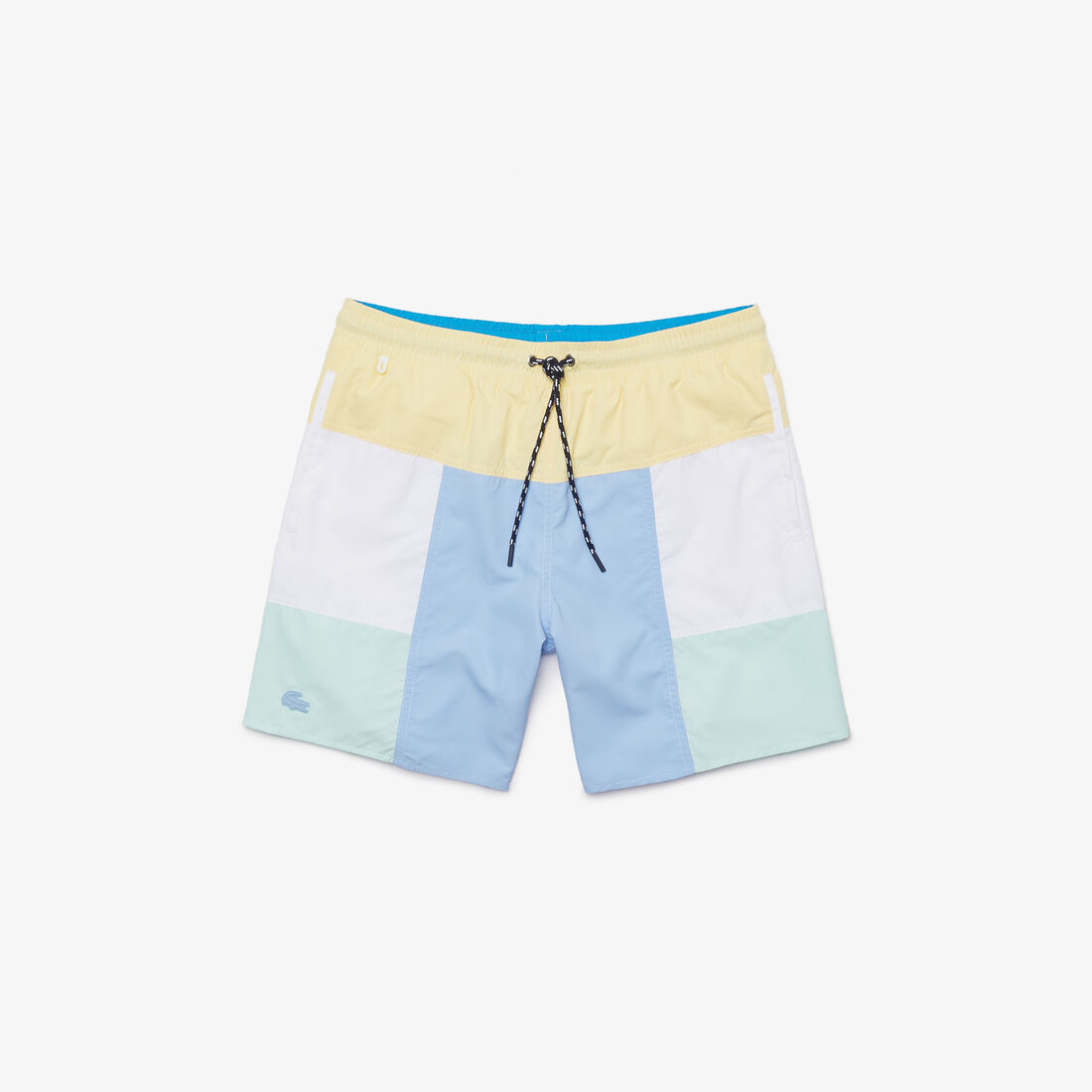 Men’s Colourblock Recycled Cloth Long Swimming Trunks Men’s Colourblock Recycled Cloth Long Swimming Trunks