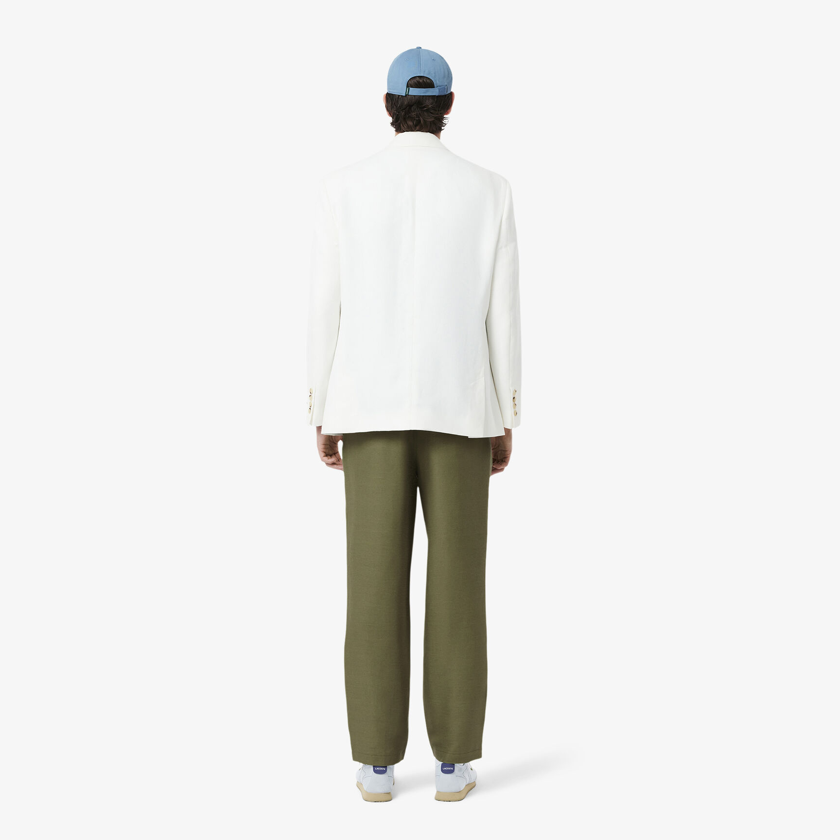 Regular Fit Linen Twill Pants