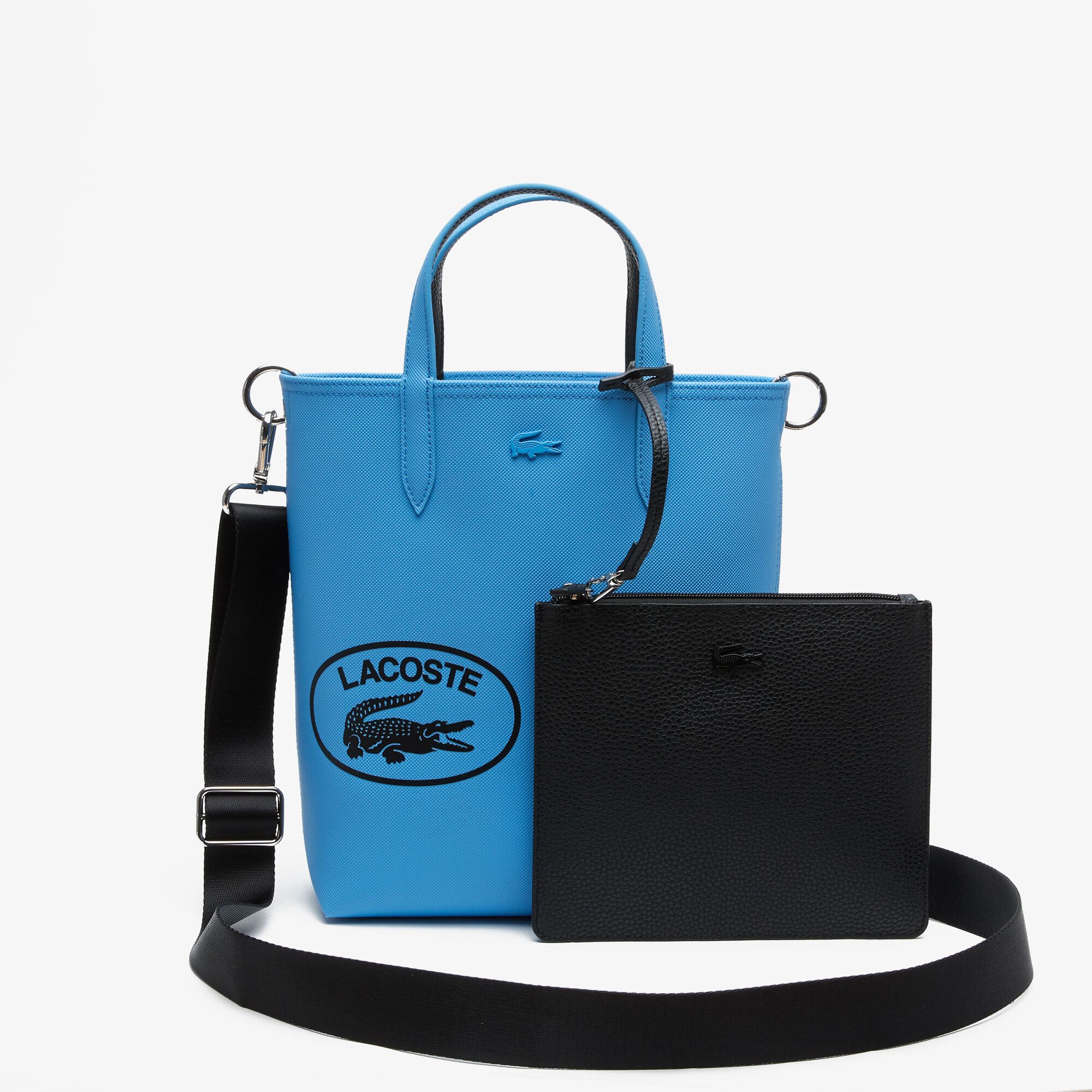 Lacoste reversible shopping bag shop