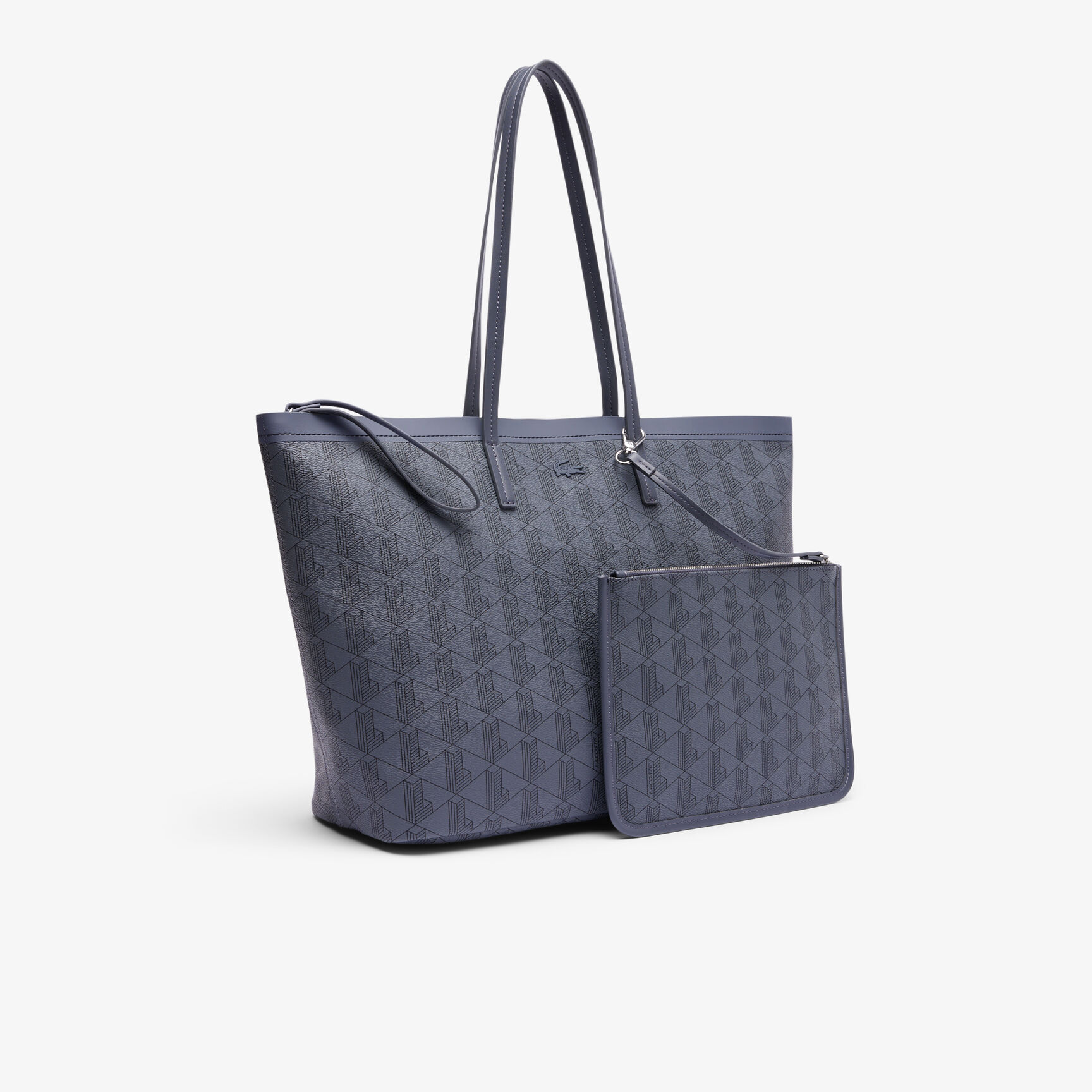 Zely Grained Tote with Pouch