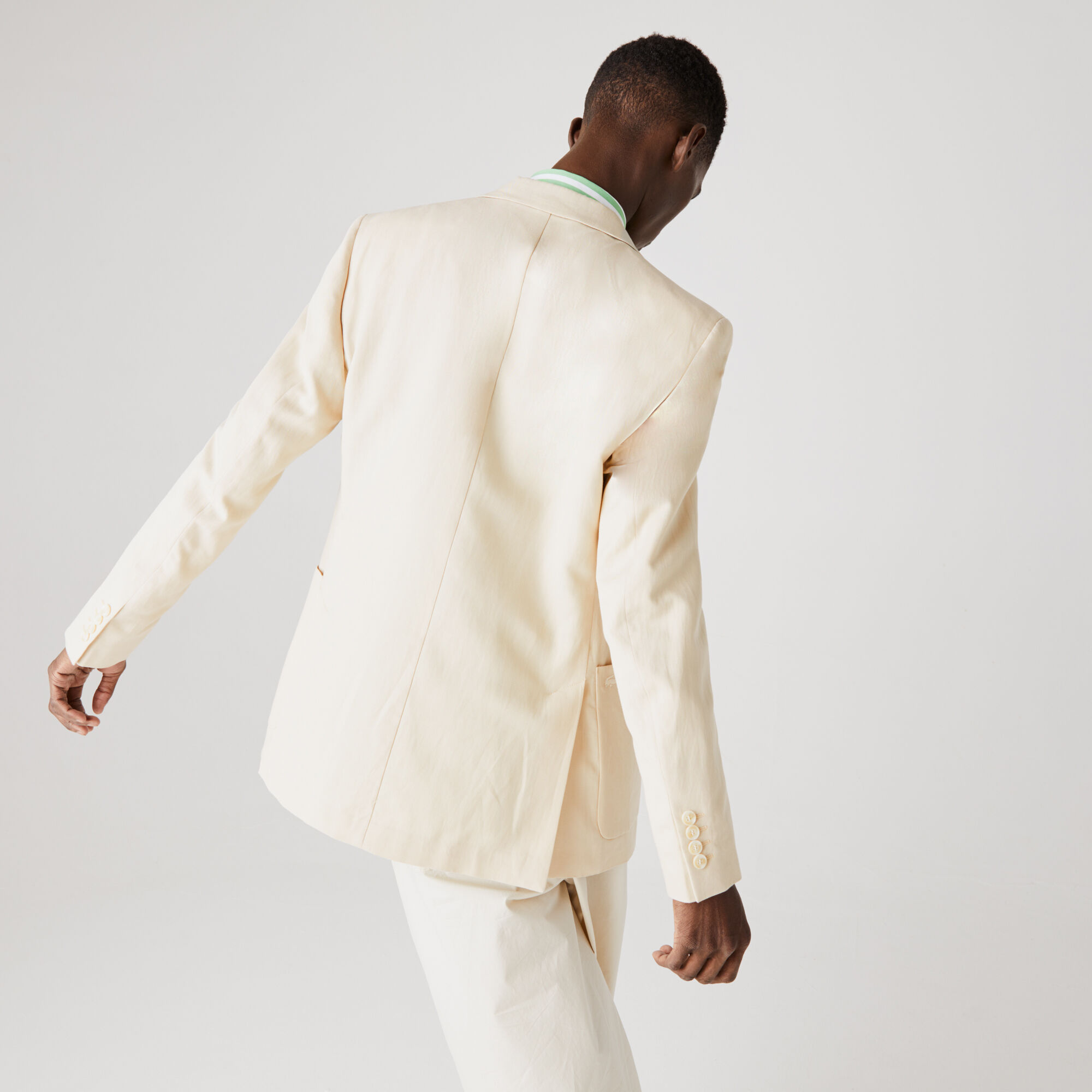 Men’s Straight Fit Cotton And Linen Blend Blazer Men’s Straight Fit Cotton And Linen Blend Blazer
