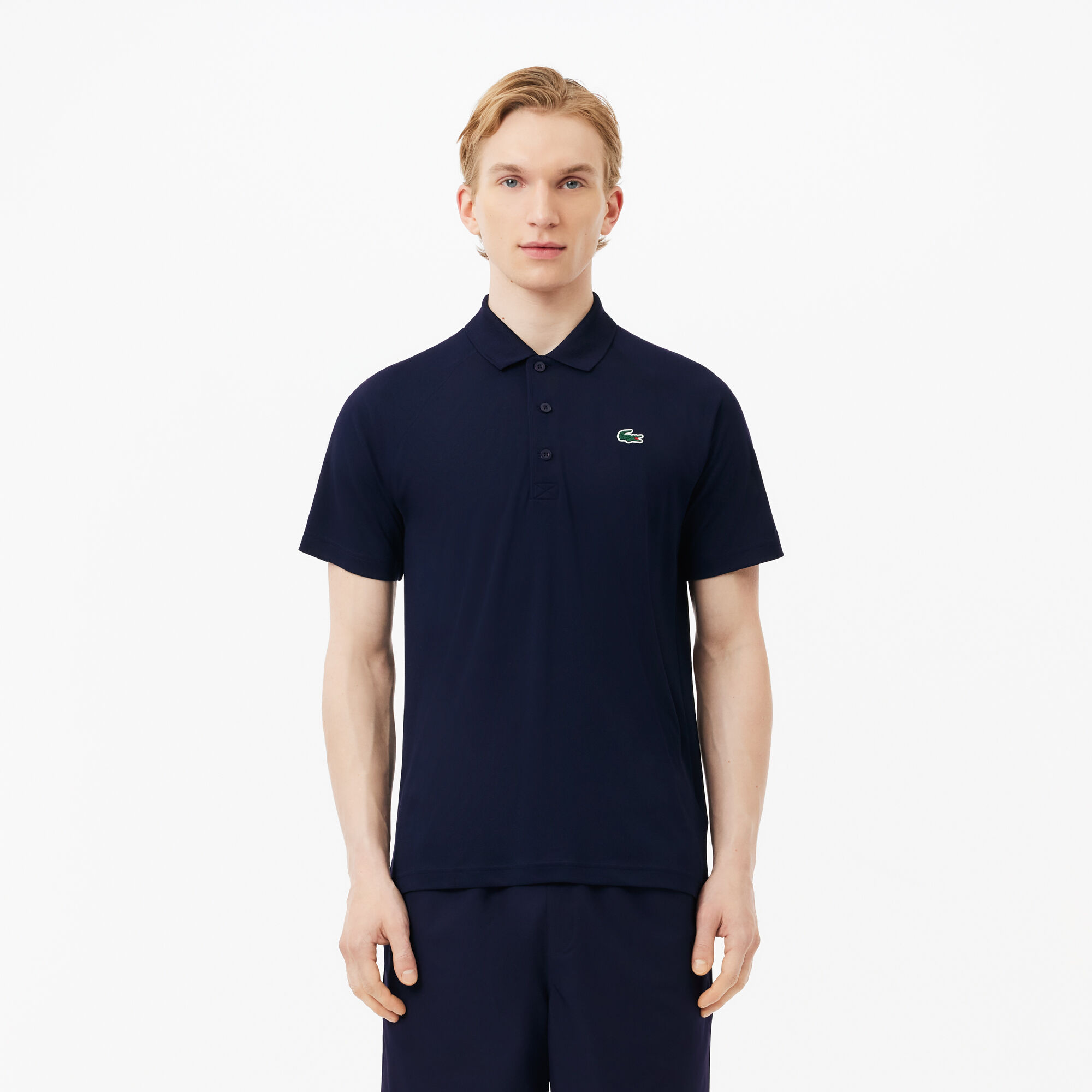 Men s Lacoste Sport Breathable Run resistant Interlock Polo Shirt