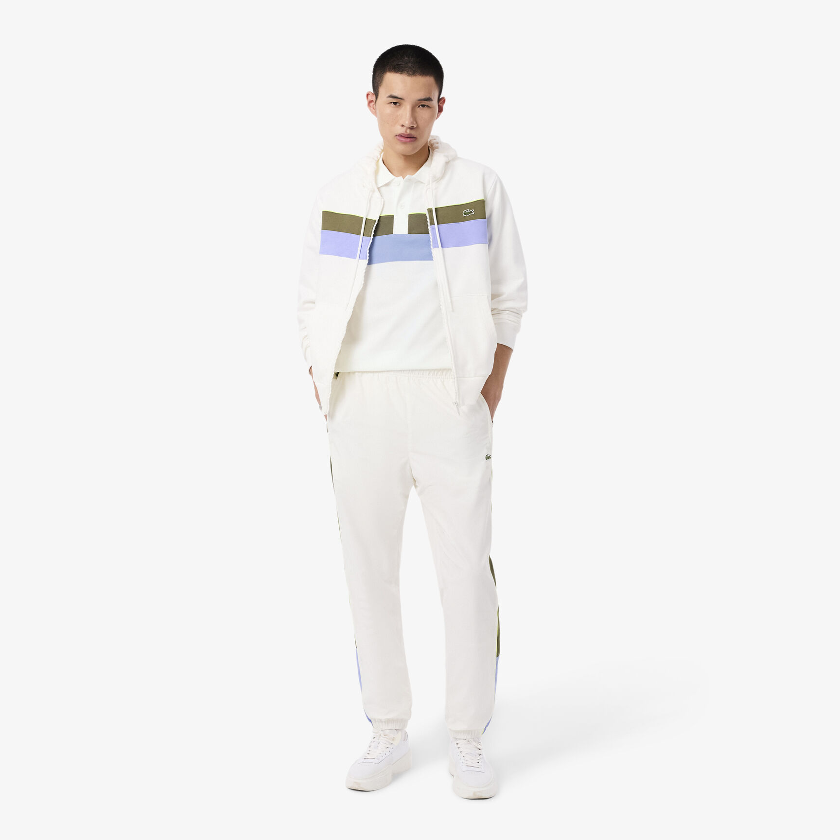 Regular Fit Colour-Block Petit Pique Polo Shirt Regular Fit Colour-Block Petit Pique Polo Shirt