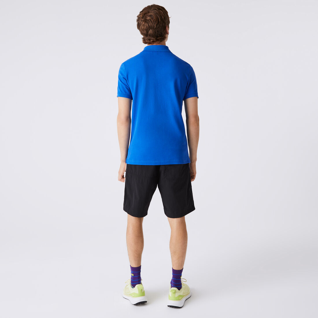 قميص بولو بيكيه بقصة ضيقة L.12.12 قميص بولو بيكيه بقصة ضيقة L.12.12