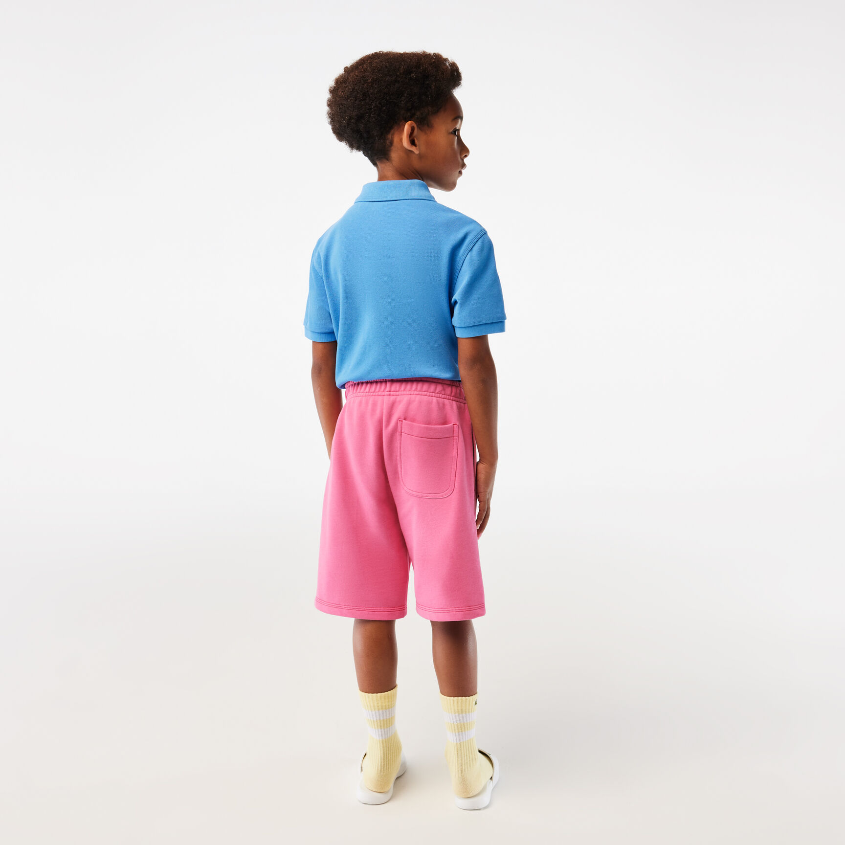 شورت بشعار الماركة صوف قطن عضوي للأولاد