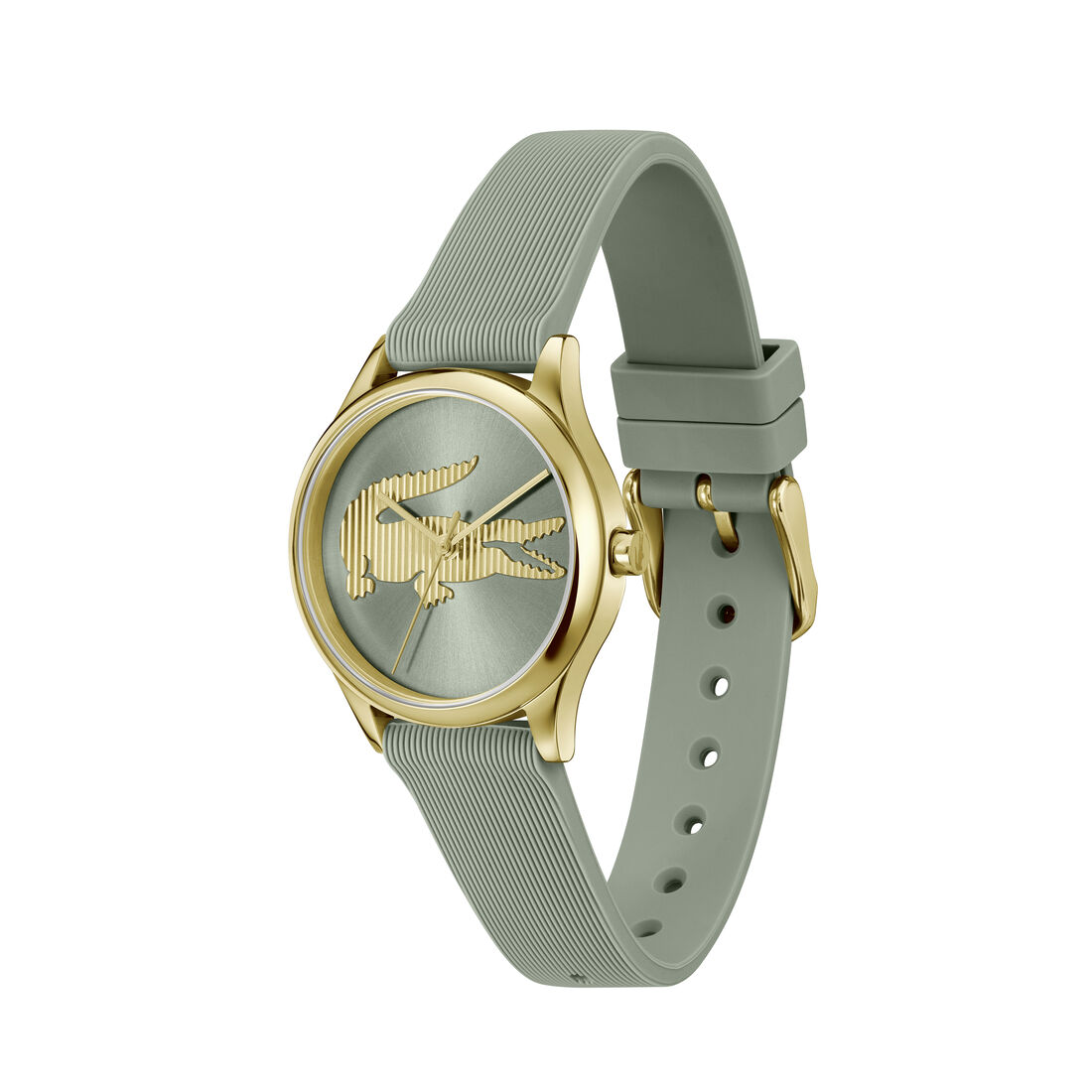 ساعة Crocodelle بسوار سيليكون أخضر ساعة Crocodelle بسوار سيليكون أخضر