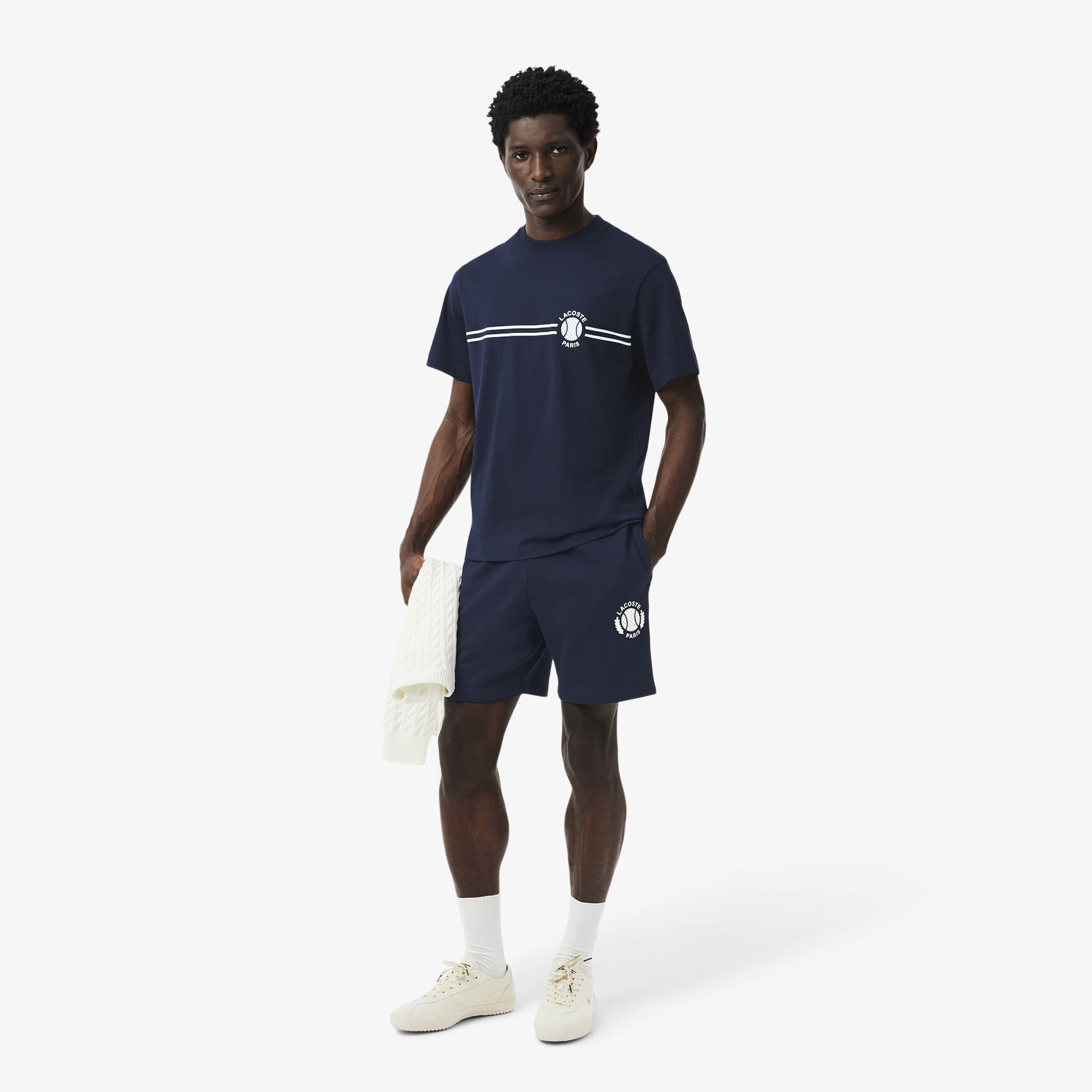 شورت من الصوف بطباعة ثلاثية الأبعاد بمقاس عادي