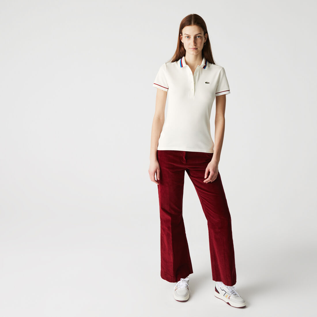 Women’s Made In France Slim Fit Organic Cotton Piqué Polo Women’s Made In France Slim Fit Organic Cotton Piqué Polo