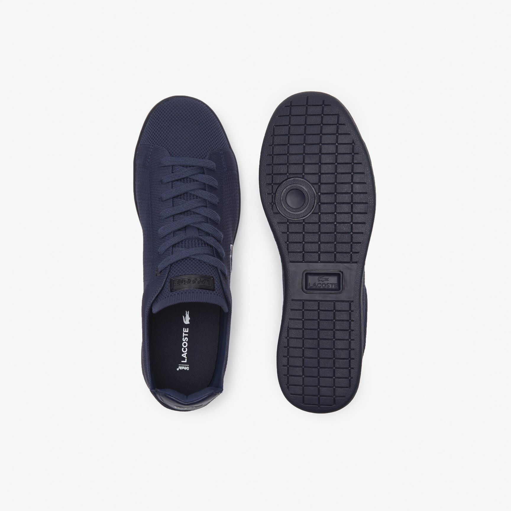 Men's Lacoste Carnaby Pique Textile Trainers Men's Lacoste Carnaby Pique Textile Trainers