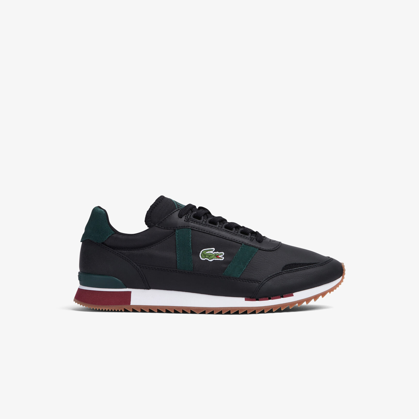 Men's Lacoste Partner Retro Leather and Textile Sneakers Men's Lacoste Partner Retro Leather and Textile Sneakers
