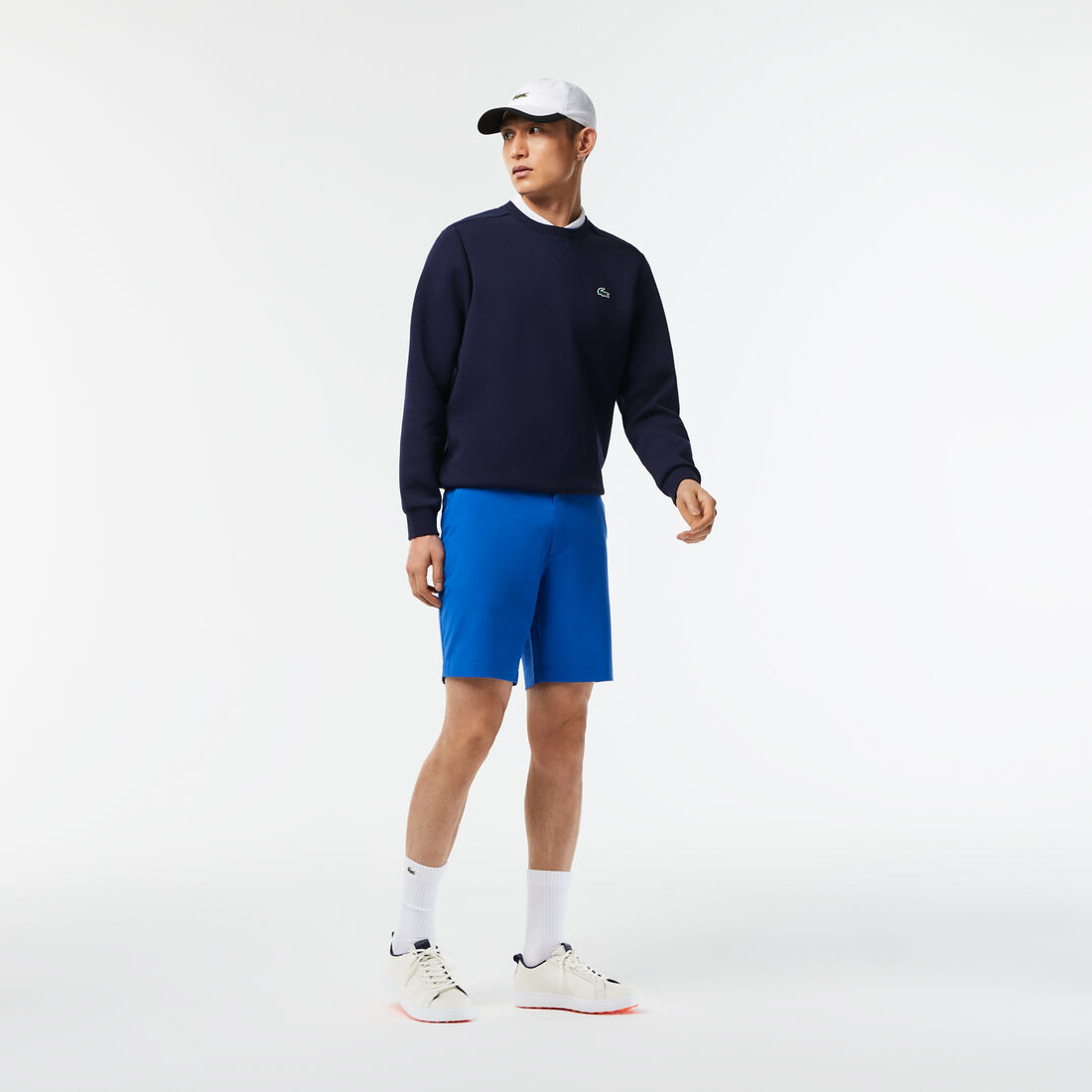 شورت برمودا غولف نسيج مطاطي خفيف للرجال مجموعة Lacoste SPORT شورت برمودا غولف نسيج مطاطي خفيف للرجال مجموعة Lacoste SPORT