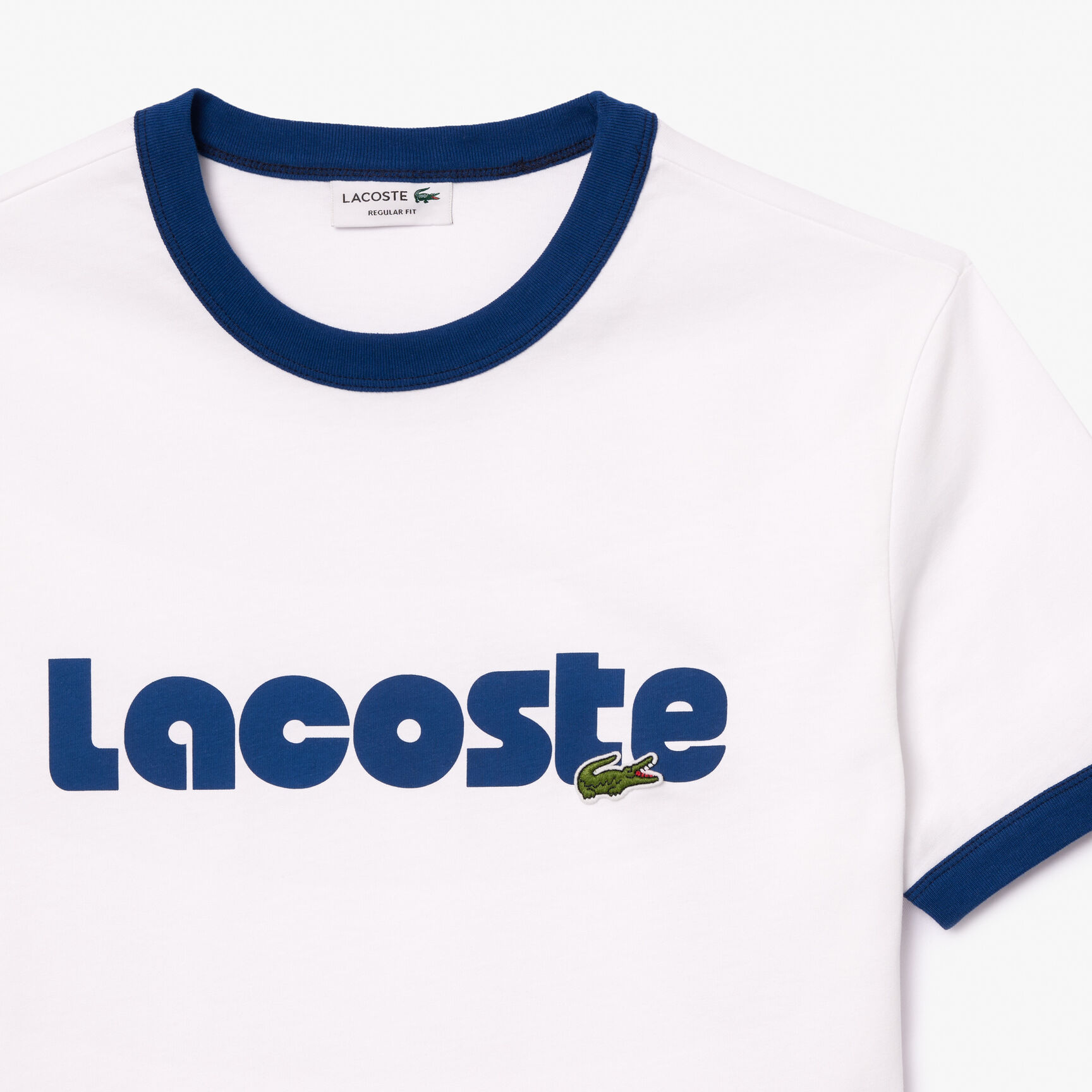 Lacoste Print Contrast Accent T-shirt Lacoste Print Contrast Accent T-shirt