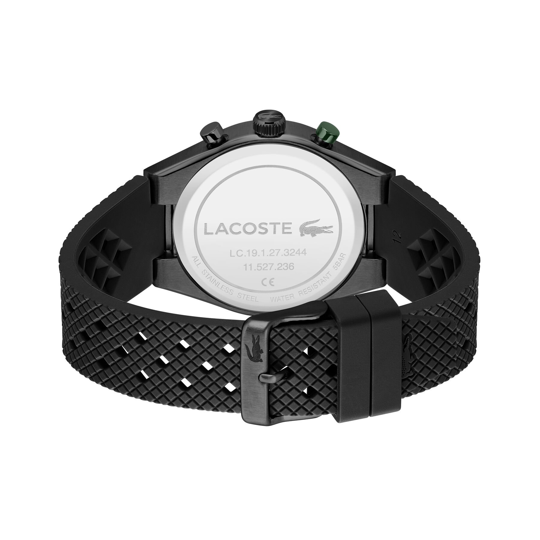 Black Silicone Strap Men's Watch lacoste black silicone strap men s watch