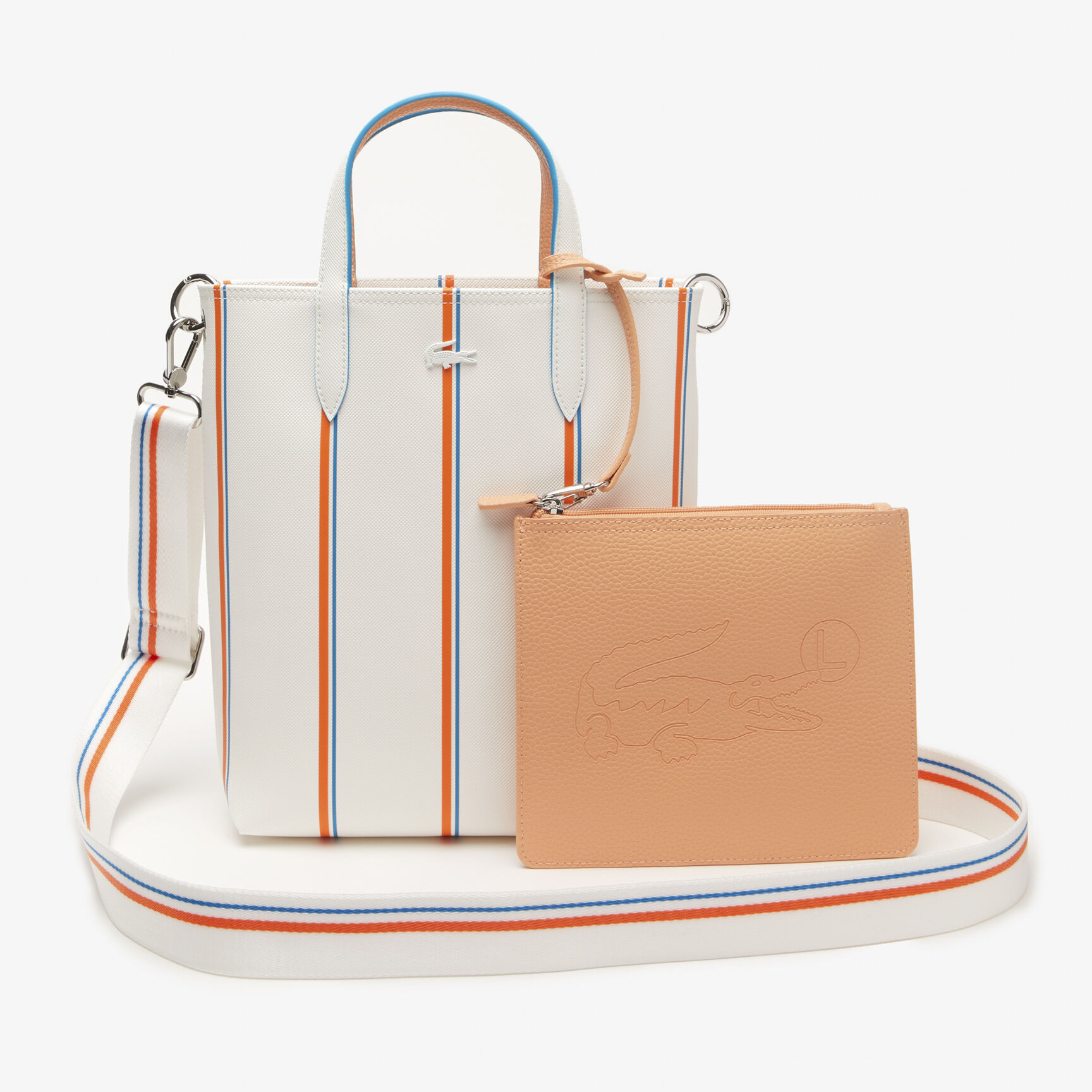 Women’s Lacoste Anna Reversible Vertical Tote with Pouch Women’s Lacoste Anna Reversible Vertical Tote with Pouch