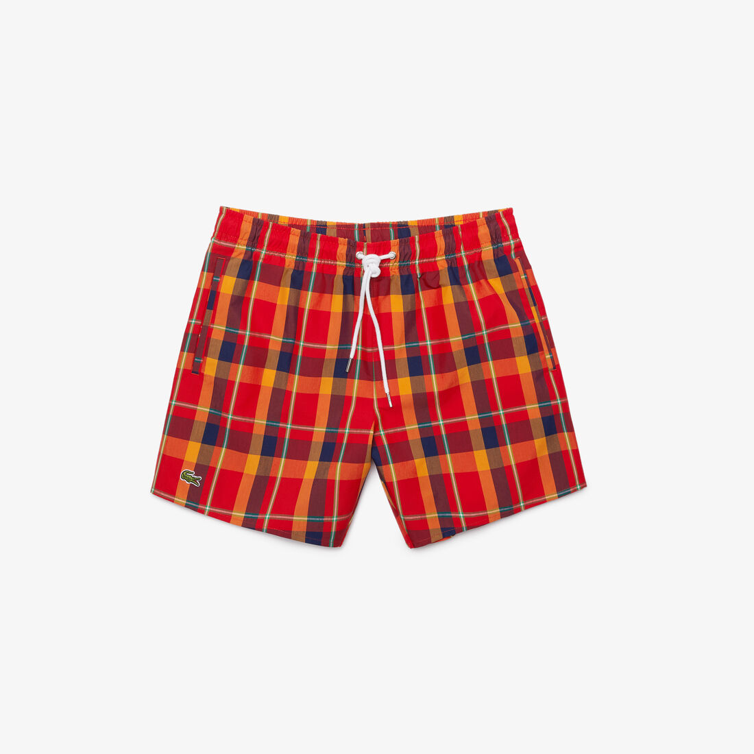 Men’s Check Print Swimming Trunks Men’s Check Print Swimming Trunks