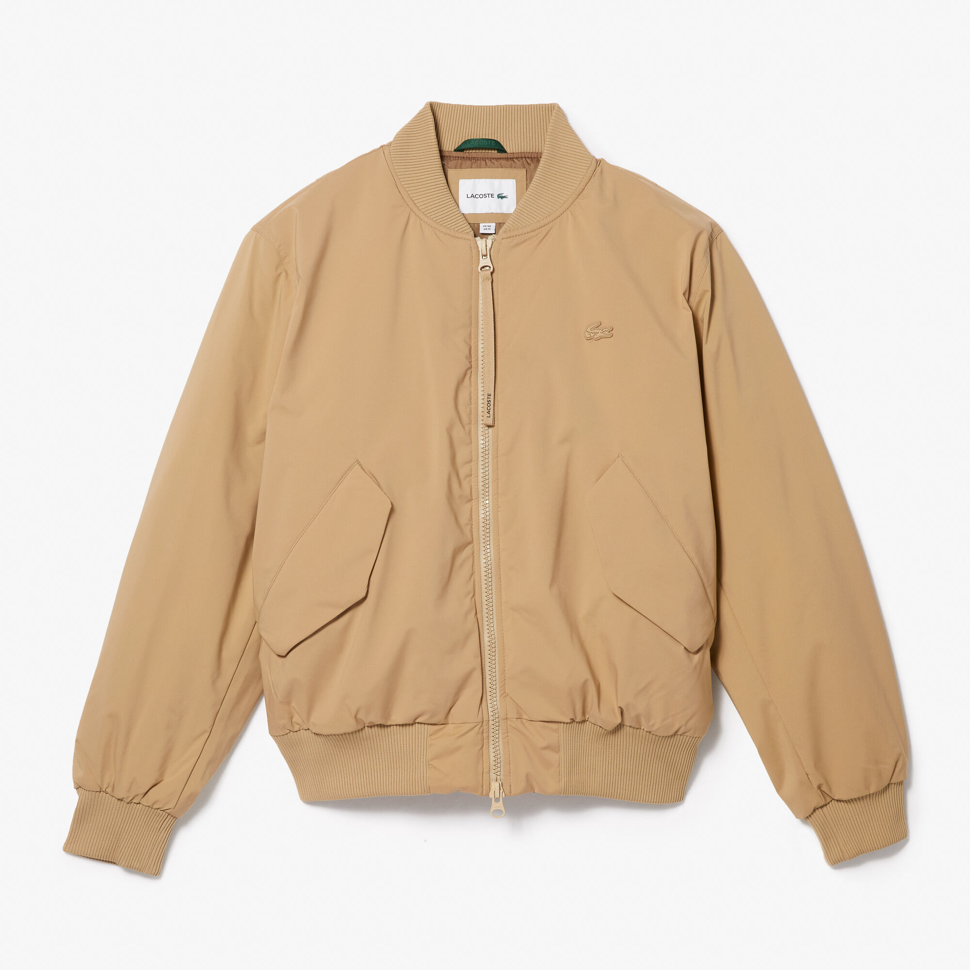 Leather jacket lacoste 2025