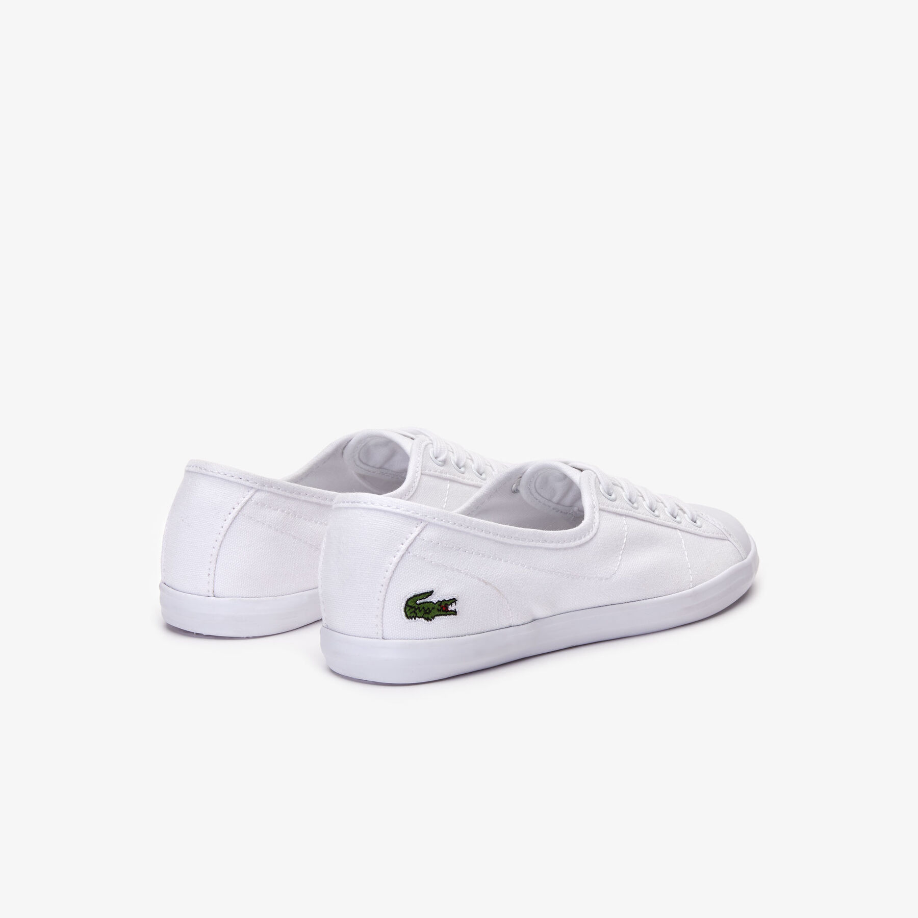 Women's Ziane Canvas Trainers lacoste women s ziane canvas trainers