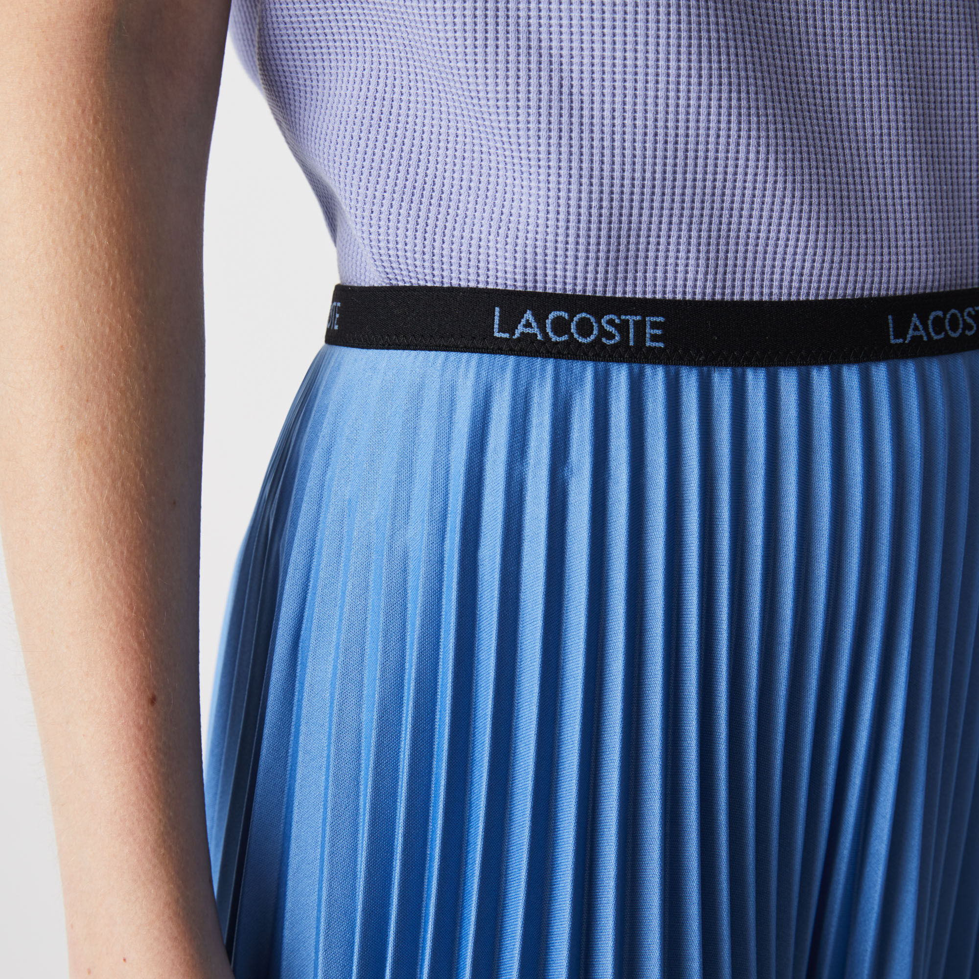 Women's Branded Elasticised Pleated Skirt