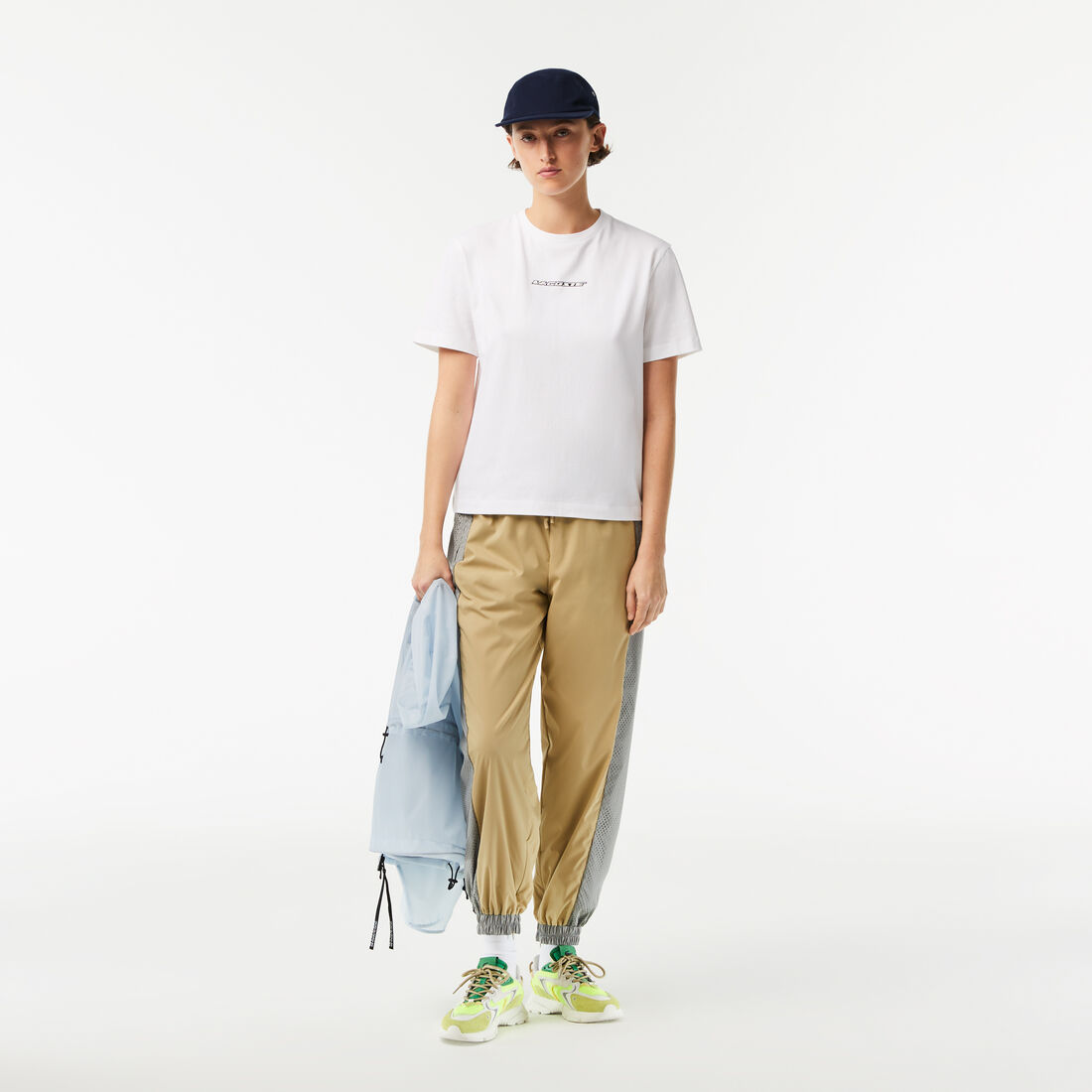 Women's Lacoste Jersey Contrast Print T-shirt Women's Lacoste Jersey Contrast Print T-shirt