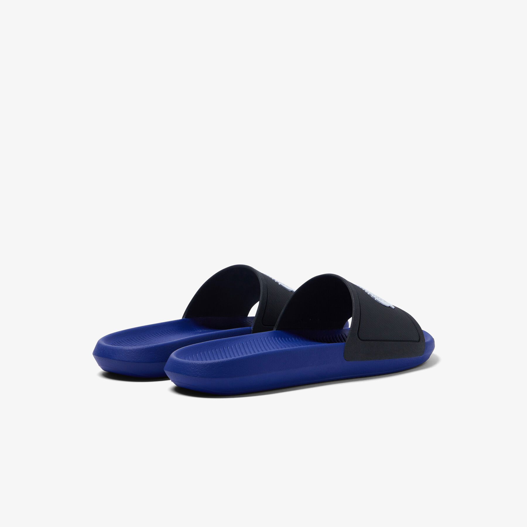 Men's Lacoste Croco Rubber Duo-Tone Slides men s lacoste croco rubber duo tone slides