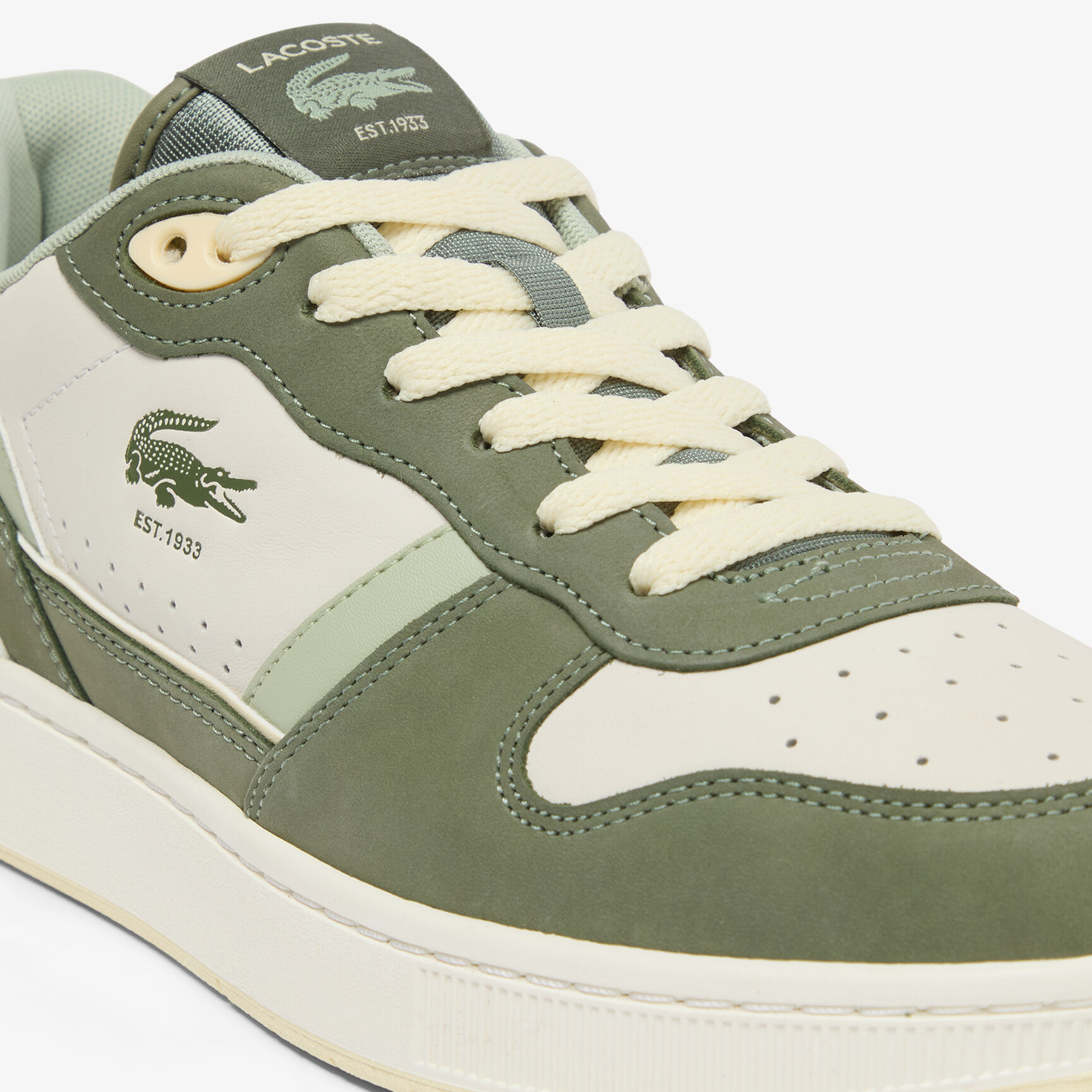 Men's T-Clip Set Leather Sneakers Men's T-Clip Set Leather Sneakers