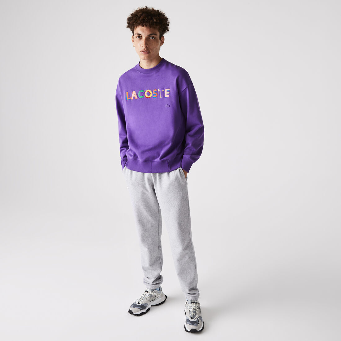 Men's Lacoste SPORT Tennis trackpants in fleece