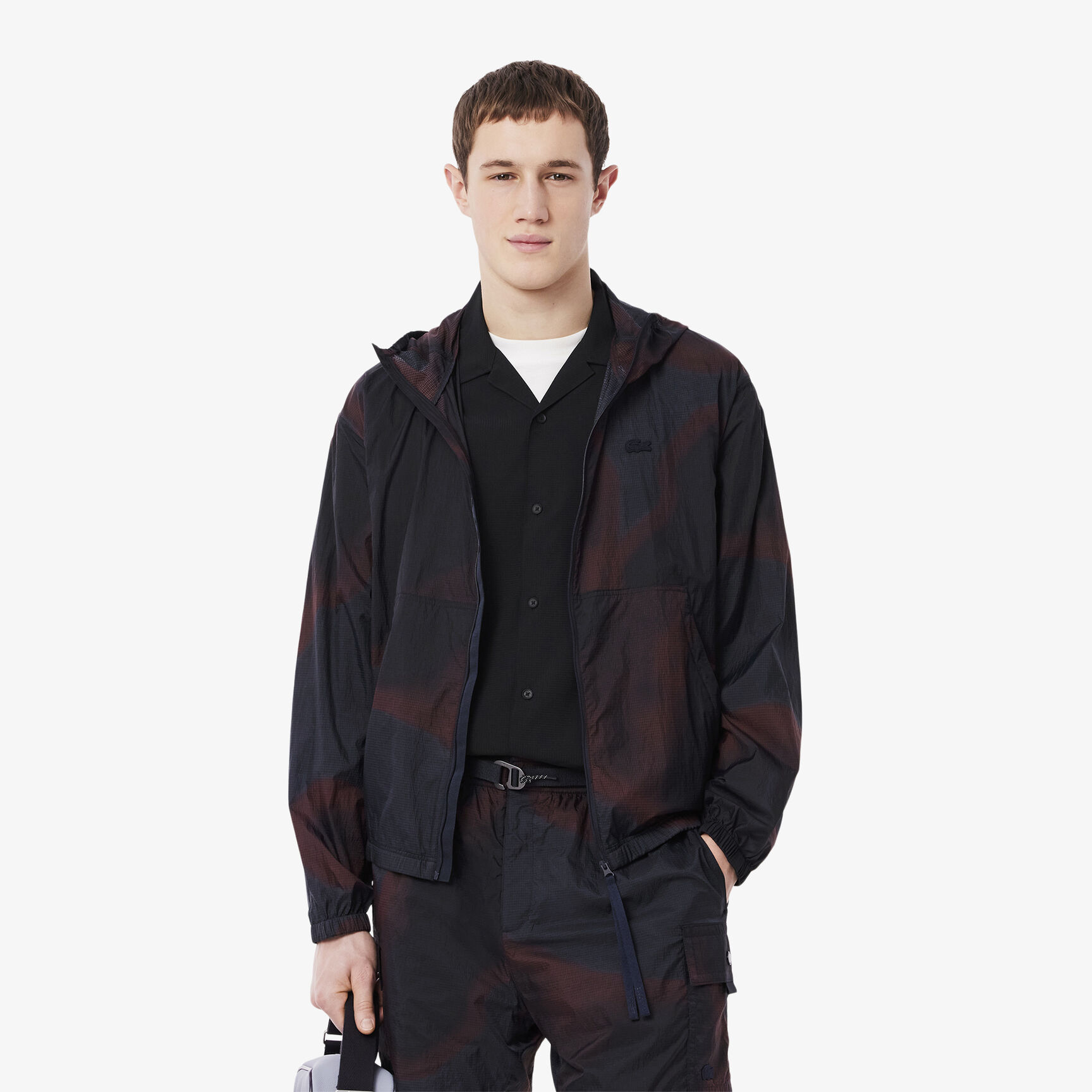 Ombre Print Ripstop Nylon Jacket