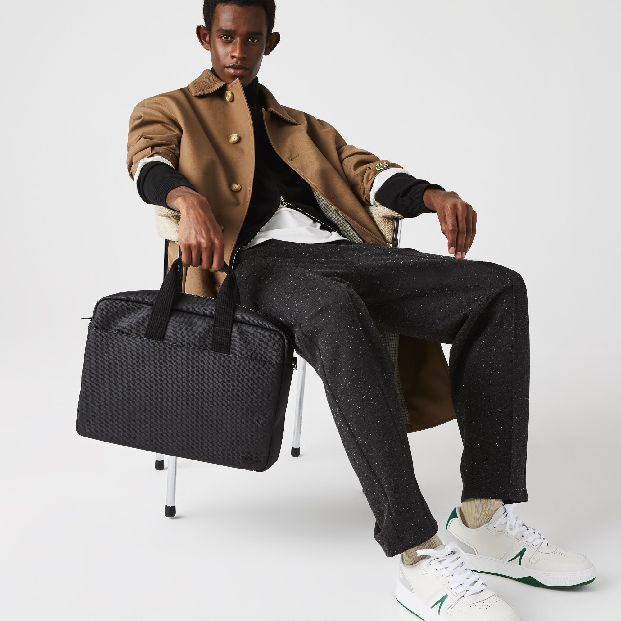 Men's Classic Petit Piqué Computer Bag Men's Classic Petit Piqué Computer Bag