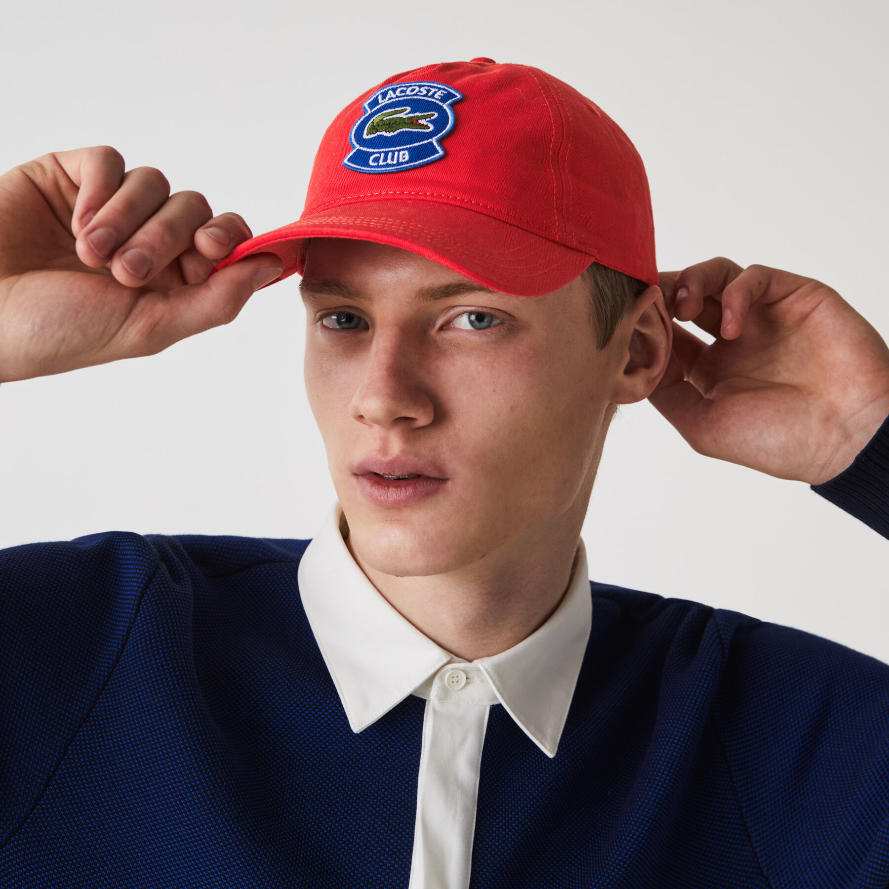 Men’s Badge Cotton Cap lacoste men s badge cotton cap