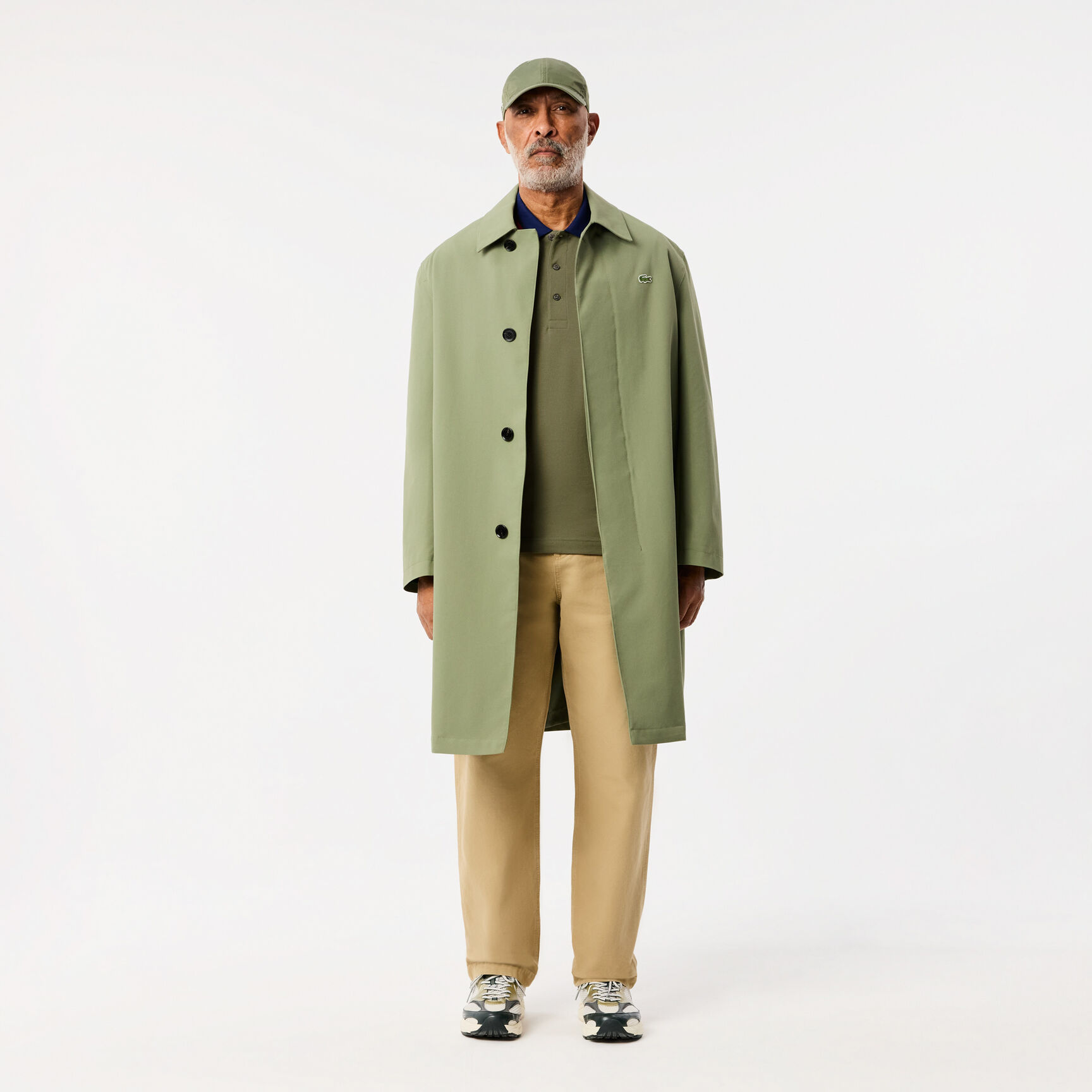 Regular Fit Contrast Collar Polo Shirt