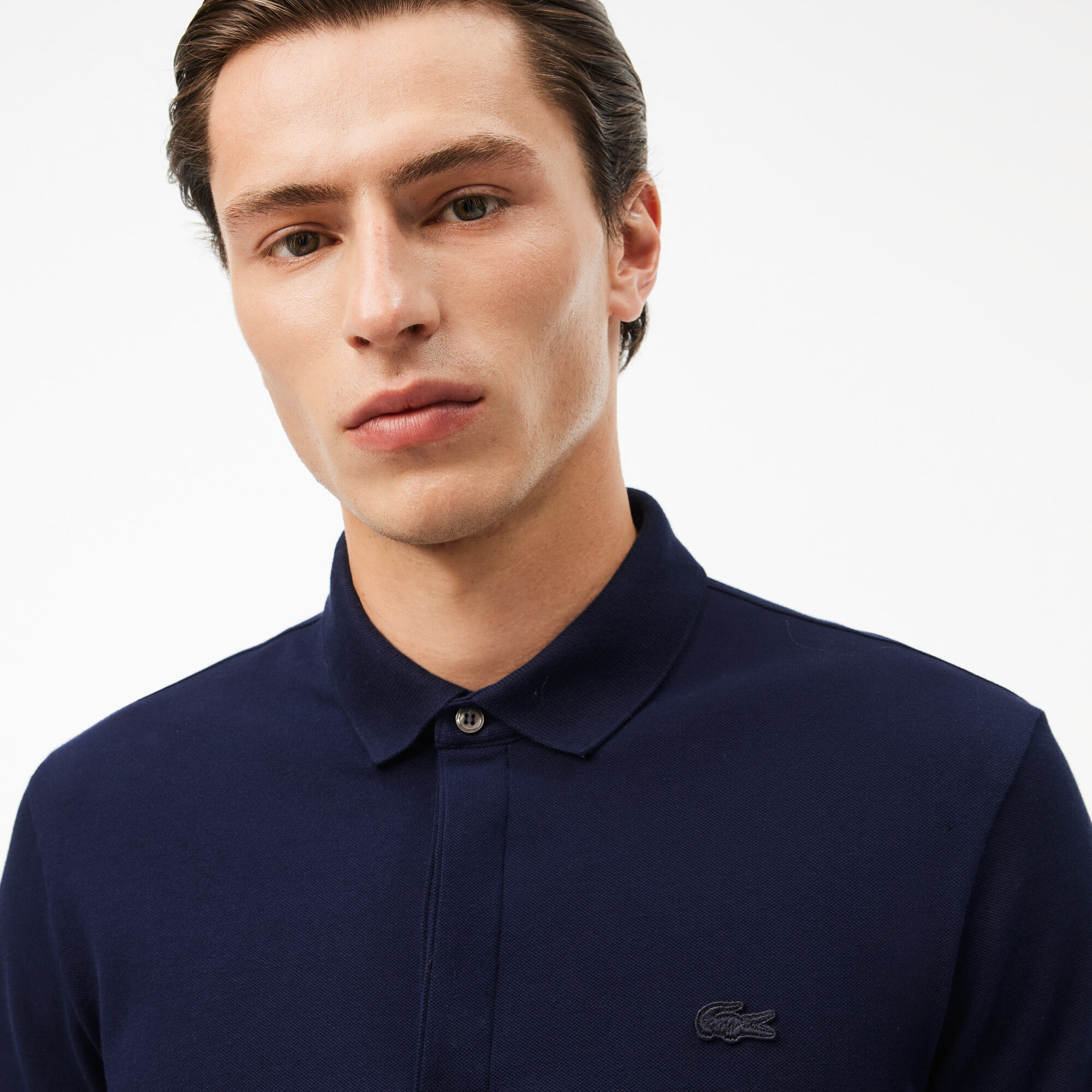 Lacoste leopard print polo shirt shop