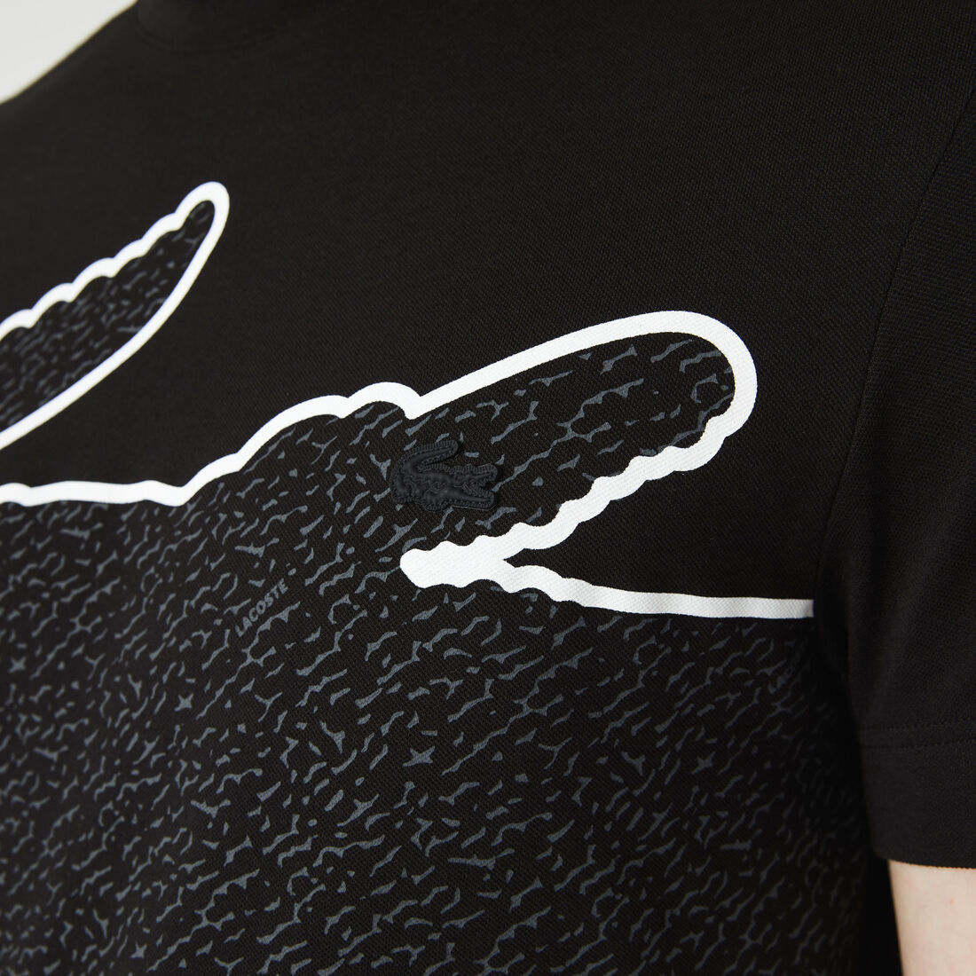 Men's Crew Neck Cotton Pique Blend T-Shirt Men's Crew Neck Cotton Pique Blend T-Shirt