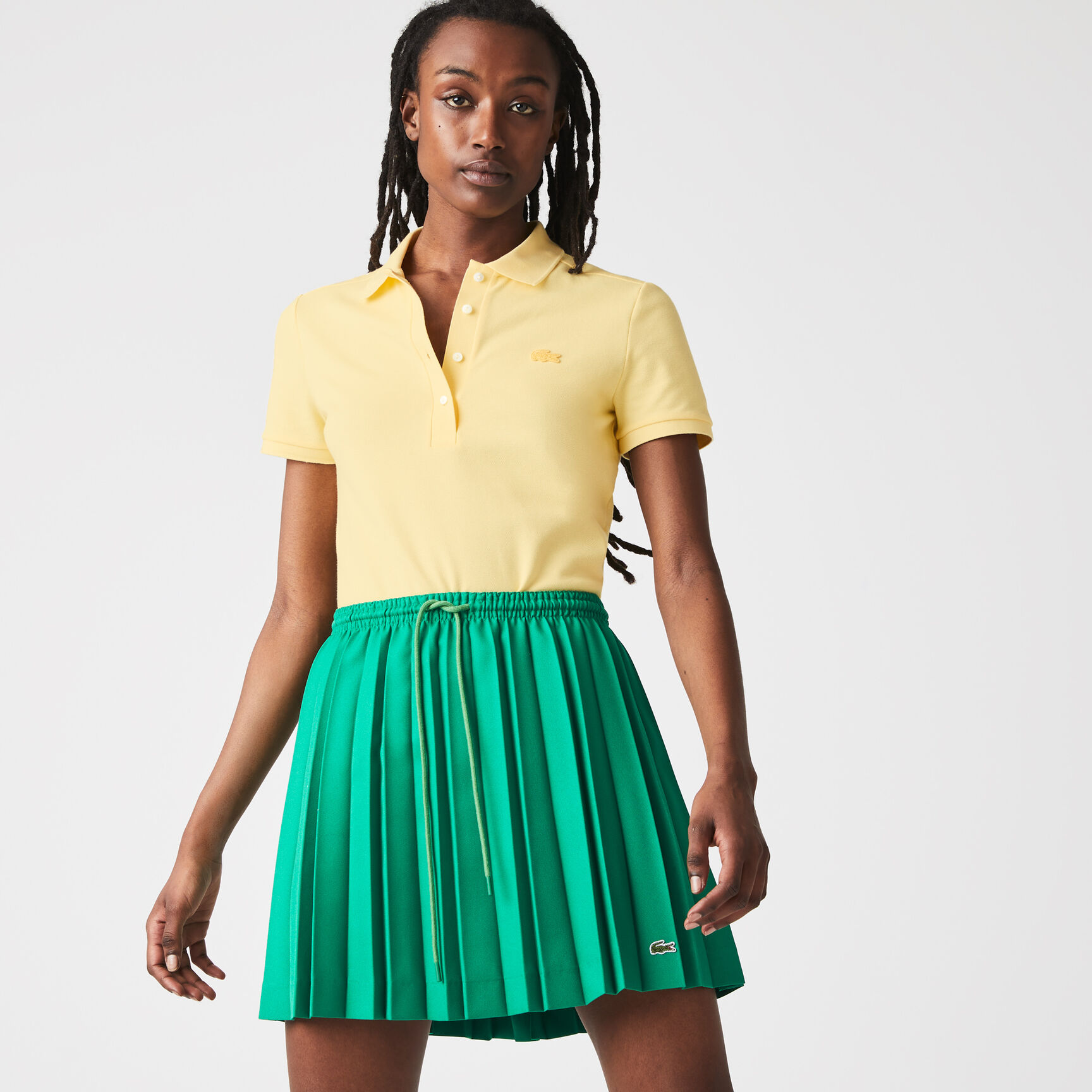 L.12.D Slim Fit Stretch Petit Pique Polo Shirt