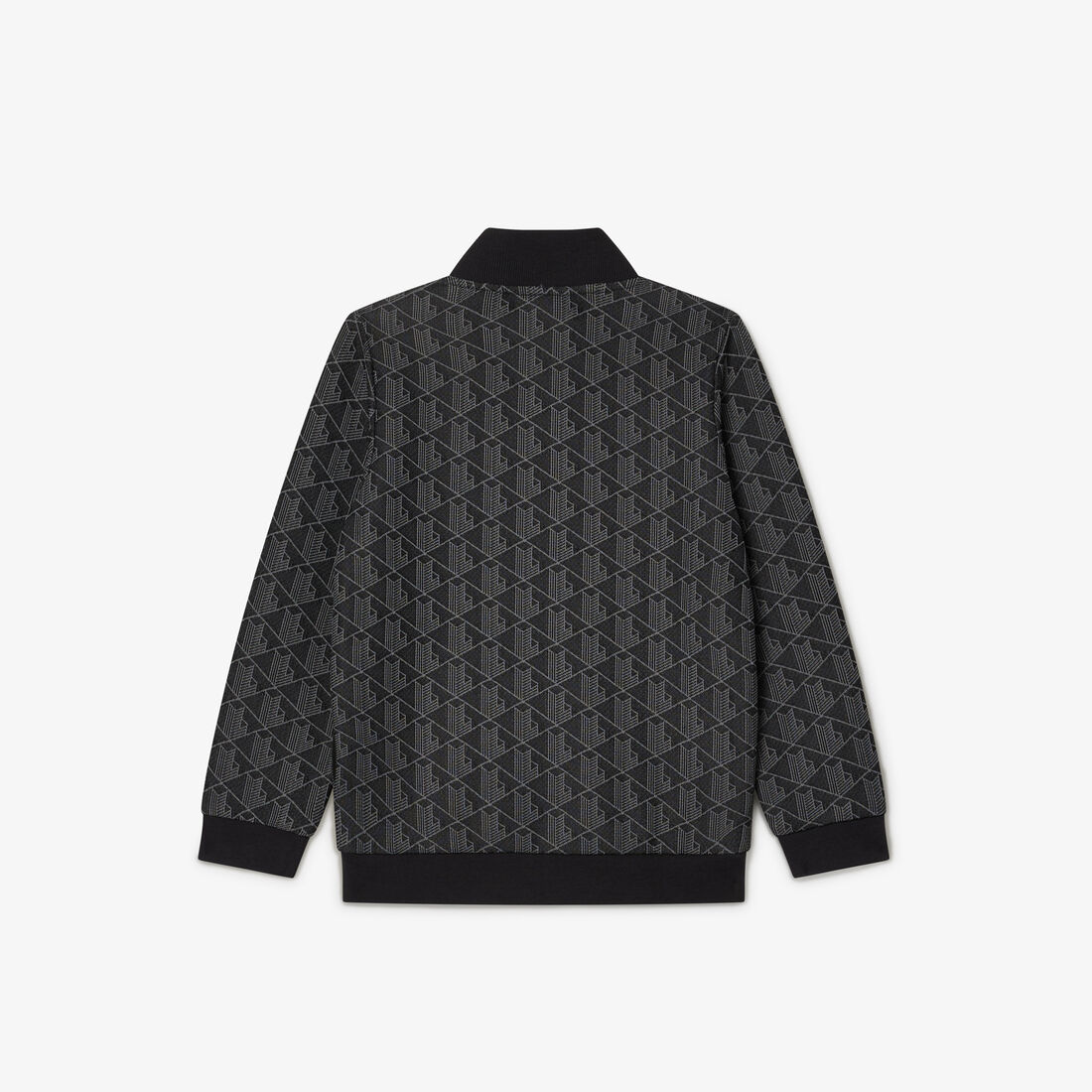 سويت شيرت باريس مونوغرام برقبة عالية وسحاب سويت شيرت باريس مونوغرام برقبة عالية وسحاب