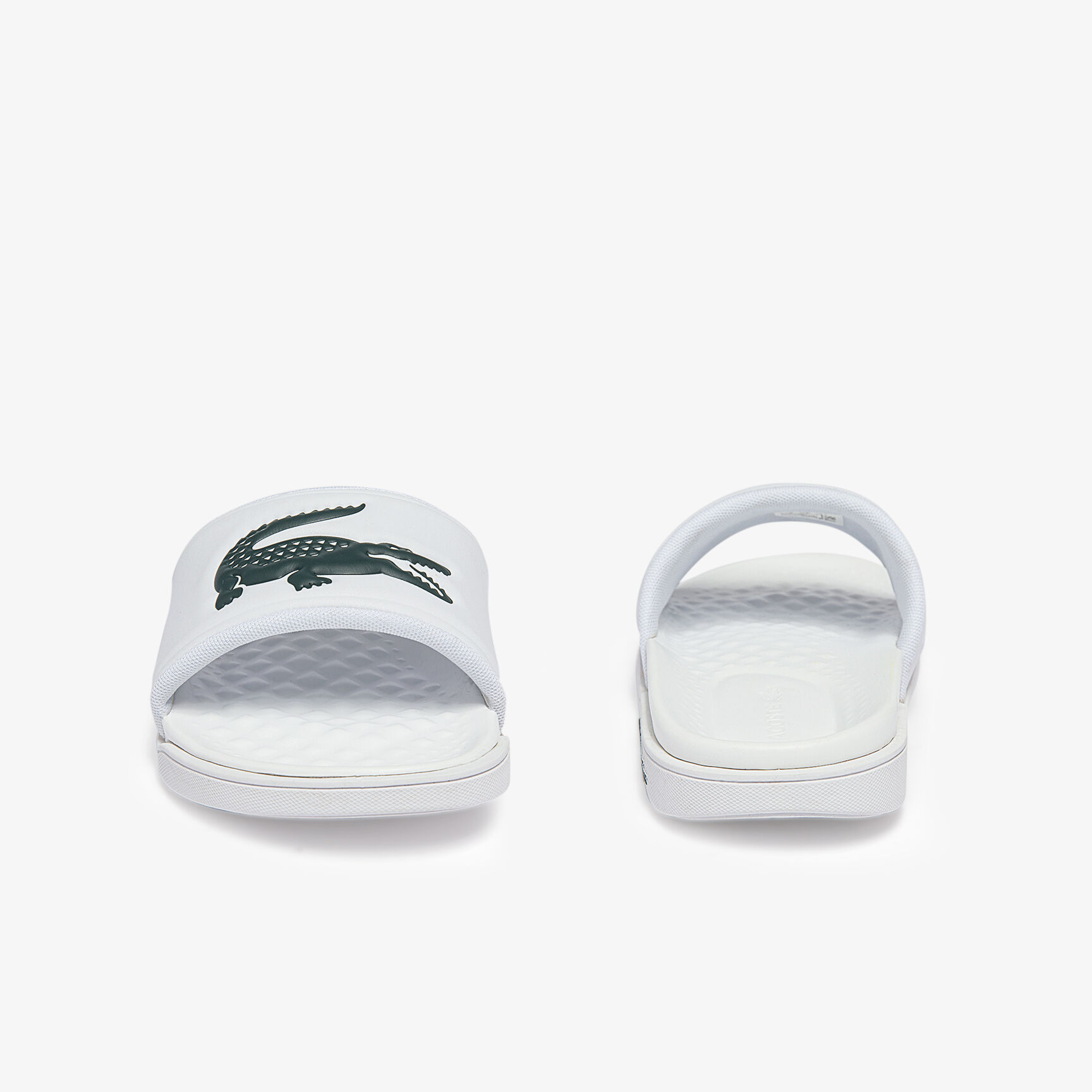Women's Croco Dualiste Synthetic Logo Strap Slides