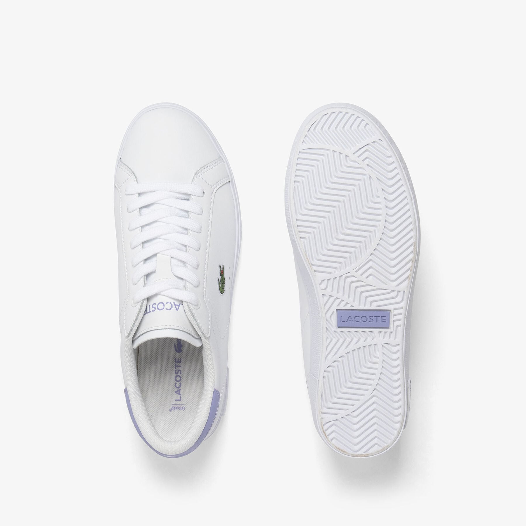 Women's Powercourt Leather Sneakers lacoste women s powercourt leather sneakers