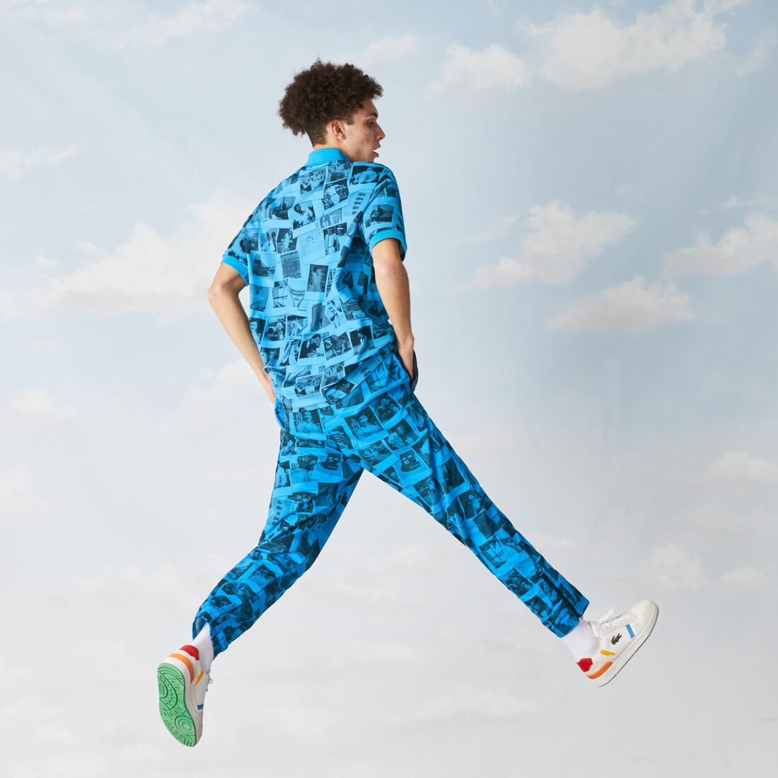 Unisex Lacoste LIVE Polaroid Collaboration Tracksuit Pants Unisex Lacoste LIVE Polaroid Collaboration Tracksuit Pants