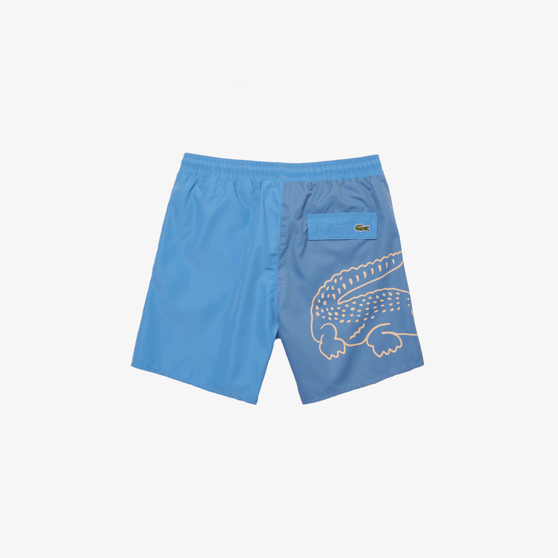 Men’s Bicolor Crocodile Print Swimming Trunks Men’s Bicolor Crocodile Print Swimming Trunks